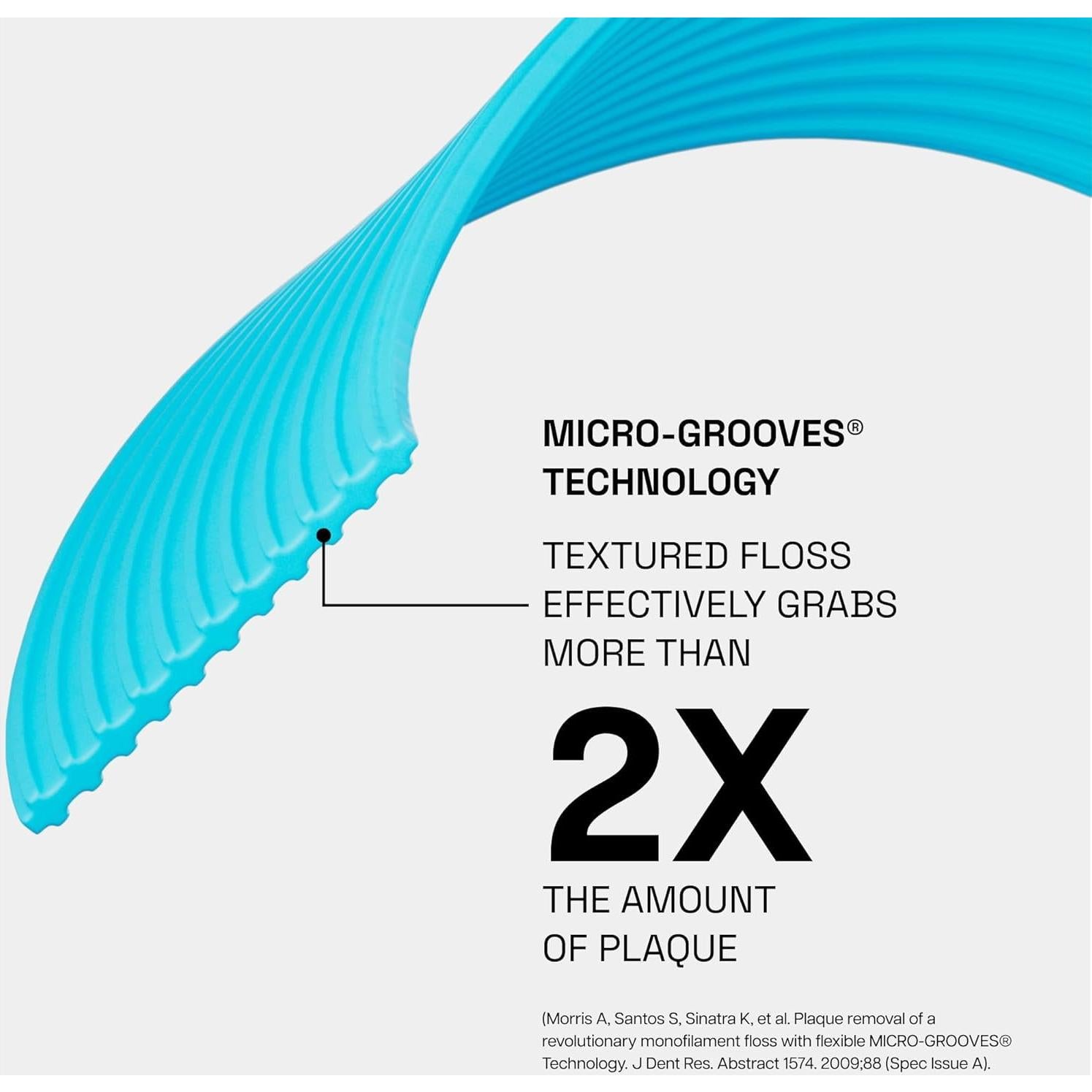 Hilo Dental Ultraclean Listerine Menta 27.43 Metros (Paquete de 3)