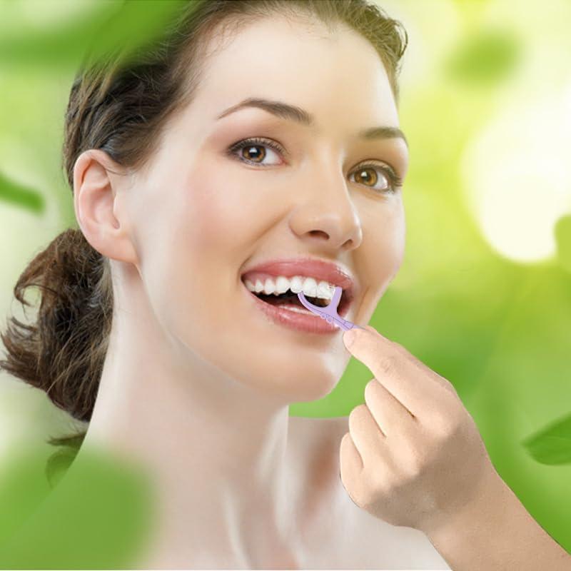 Palillos de hilo dental Holy Rose 200 unidades sabor menta