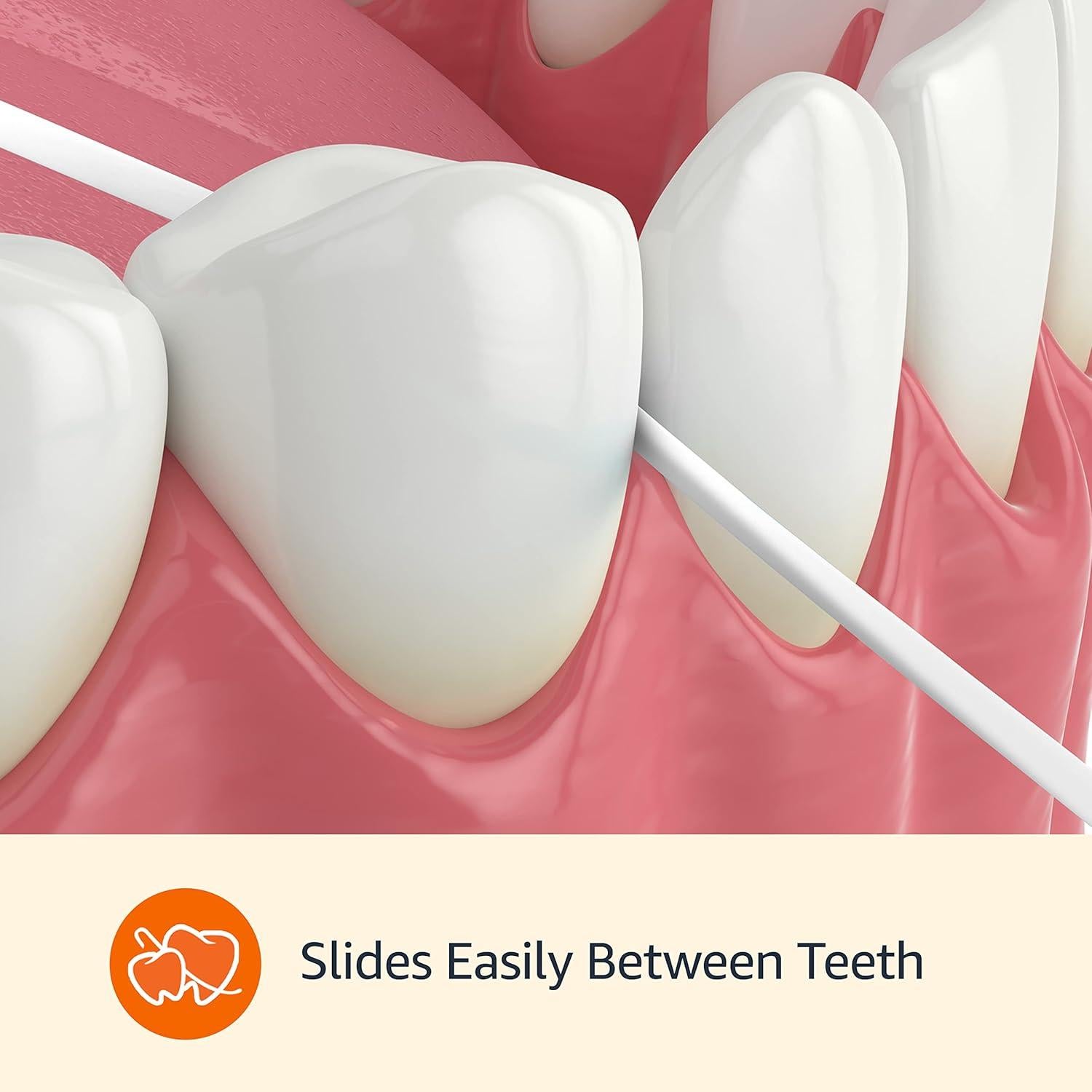 Hilo Dental Menta Extra Comfort Amazon Basics 40m Pack 6