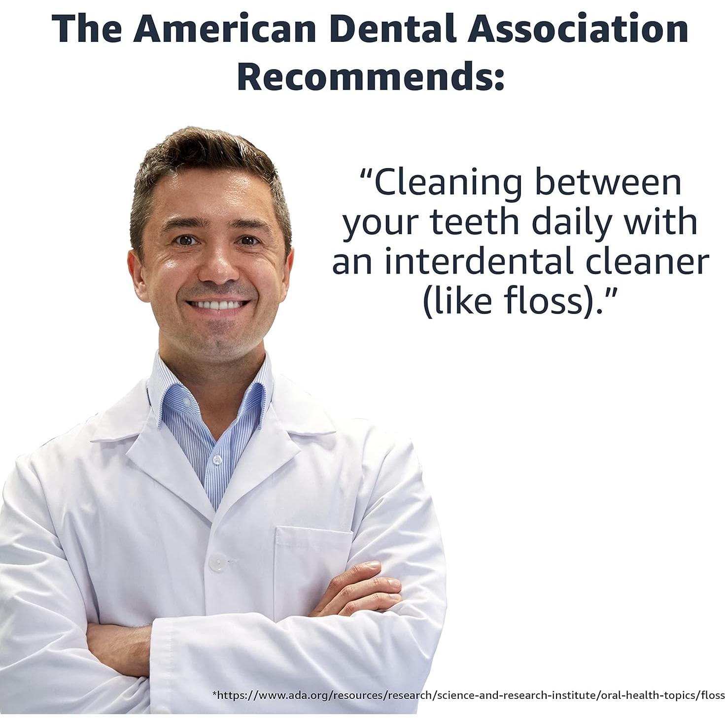 Hilo Dental Menta Extra Comfort Amazon Basics 40m Pack 6