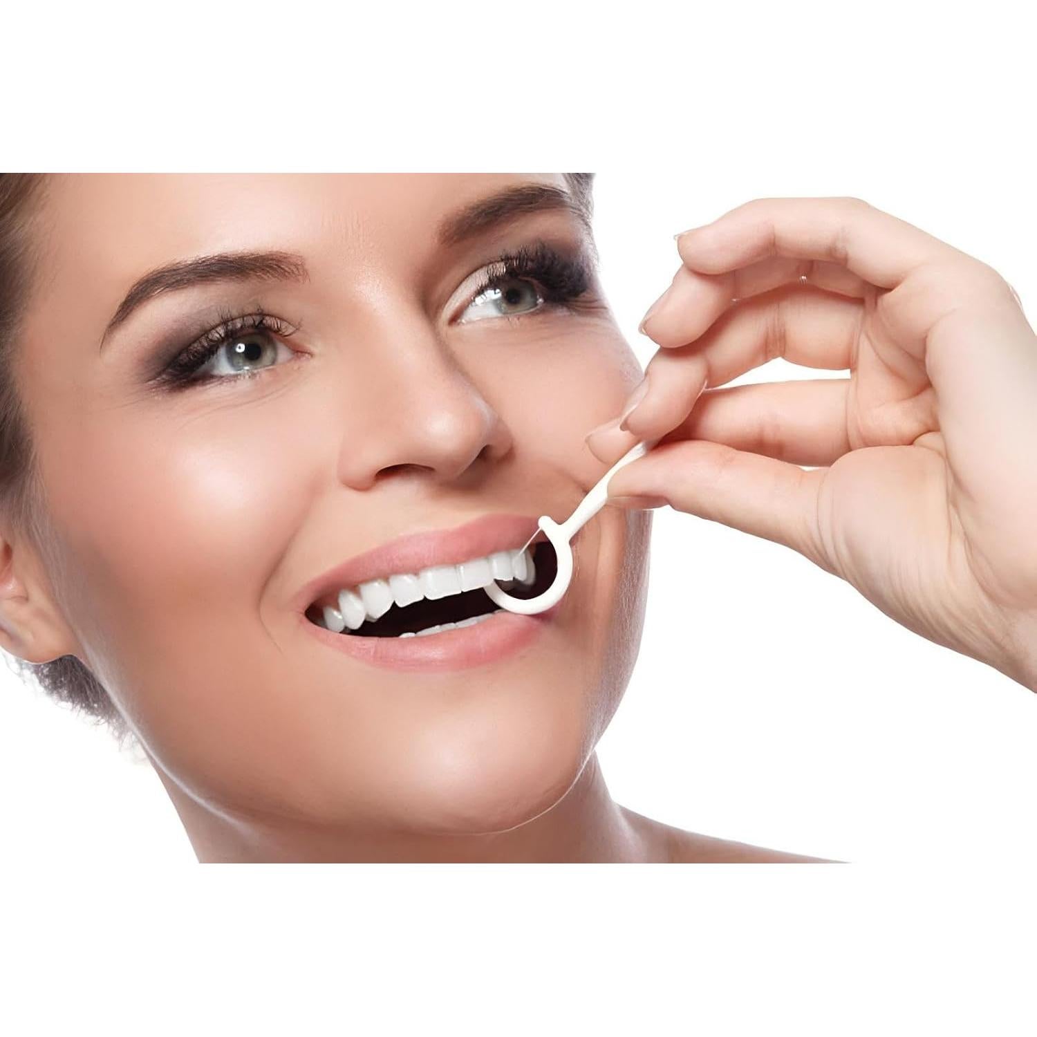 300 Palillos de Hilo Dental Profesional SSydl - Viaje, Ecológicos