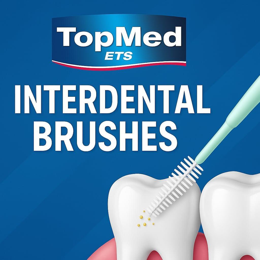 Cepillo Interdental Topmed Doble Cabeza 300 Contenedores