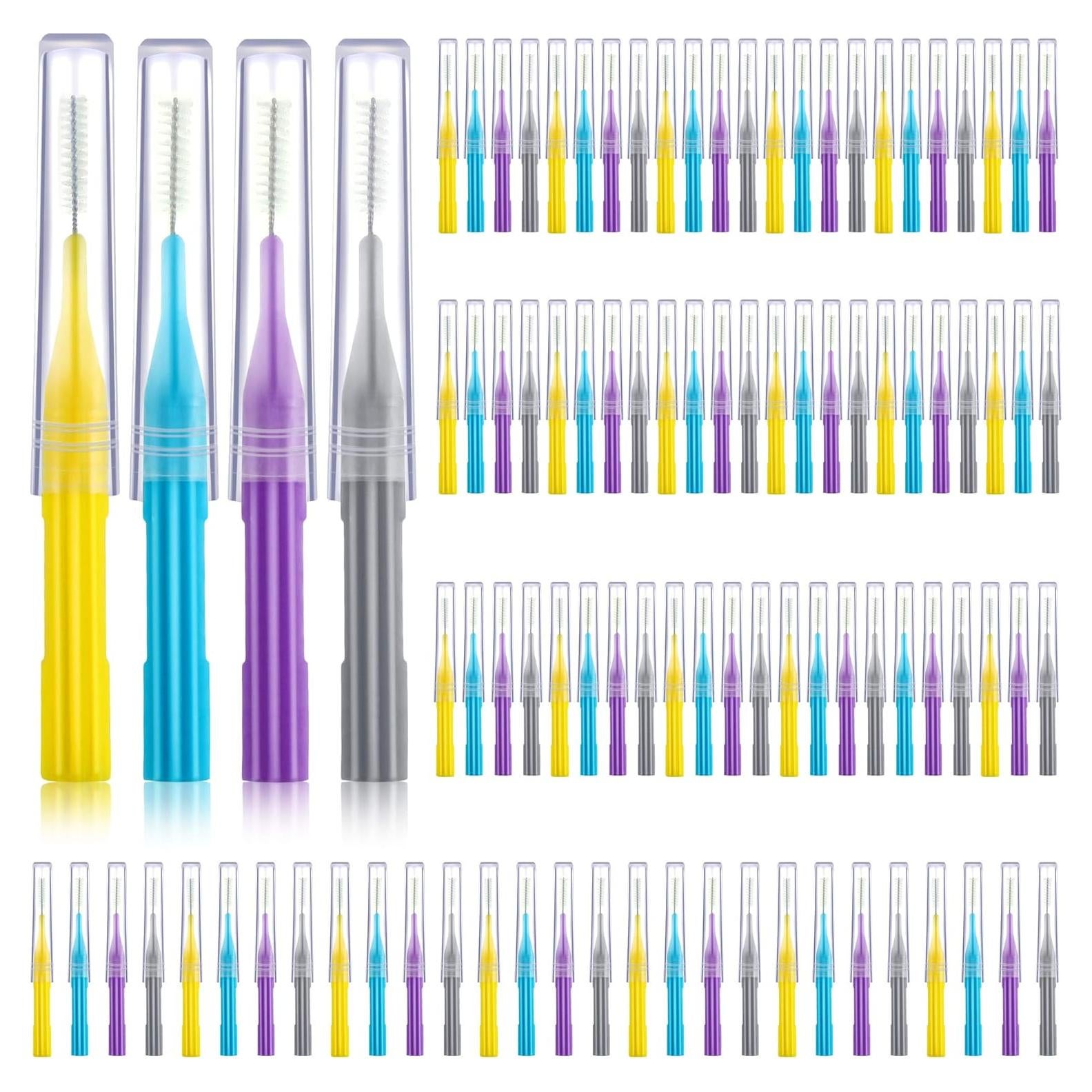 100 Piezas Cepillos Interdentales Patelai - Higiene Oral Completa