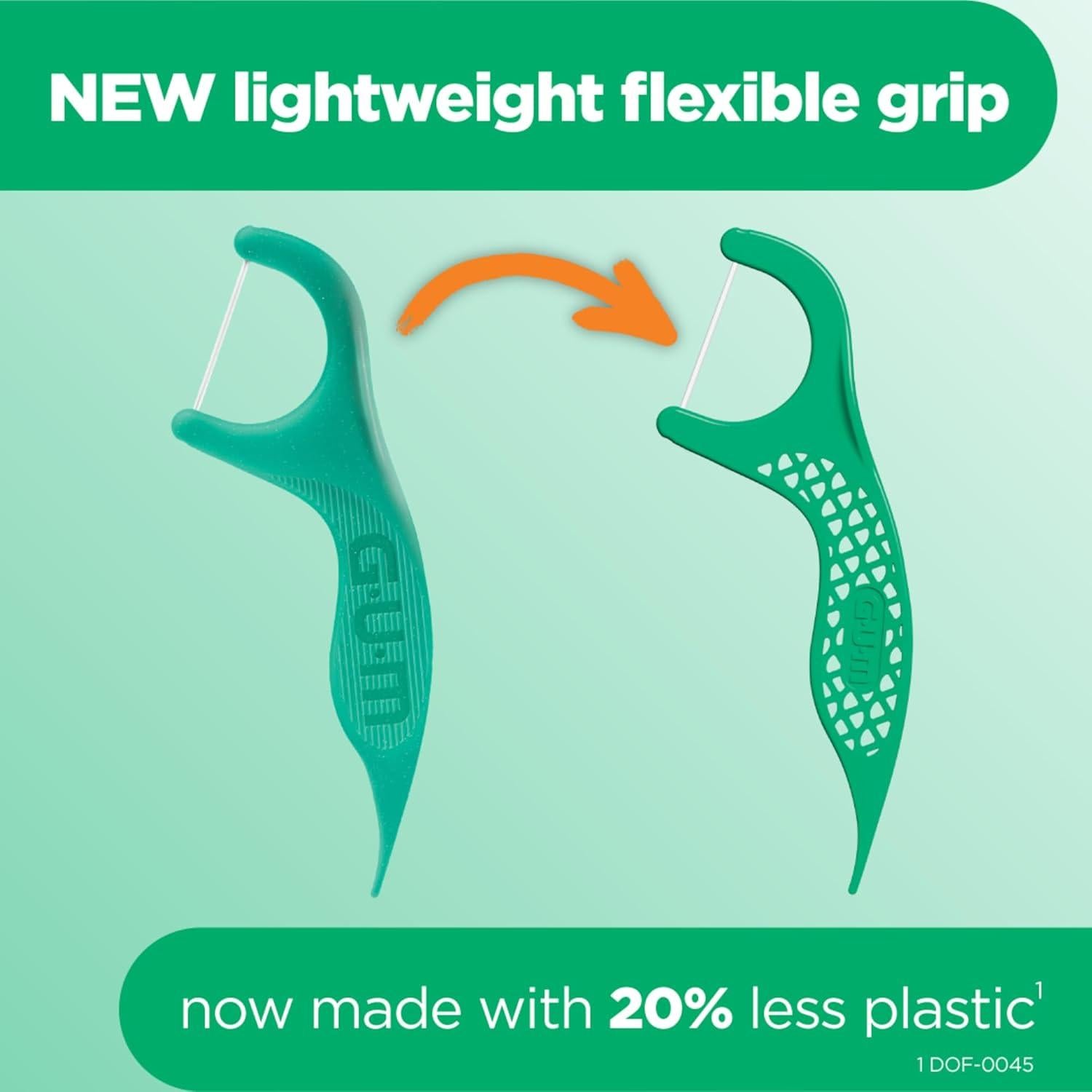 Palillos de Hilo Dental GUM Profesional - 40 Unidades Menta