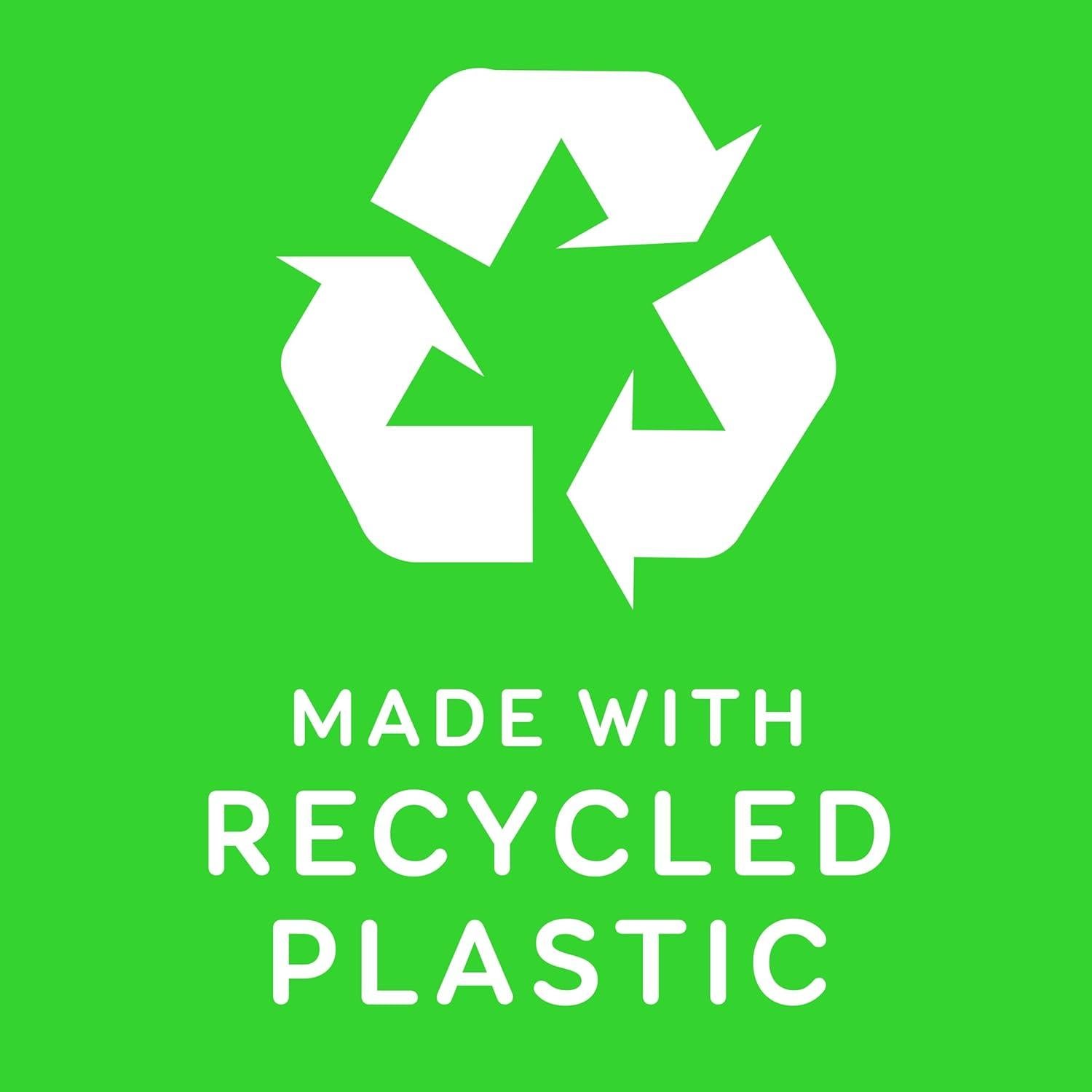 GRIN Clean Flosspyx, Floss Picks, 75 Count, Dental Flossers, Minty Flavor, Recycled Plastic, Super Strong Fine Floss, Tight Teeth, Premium Longer Floss Head, Includes Safe Fold-Back Tooth Pick