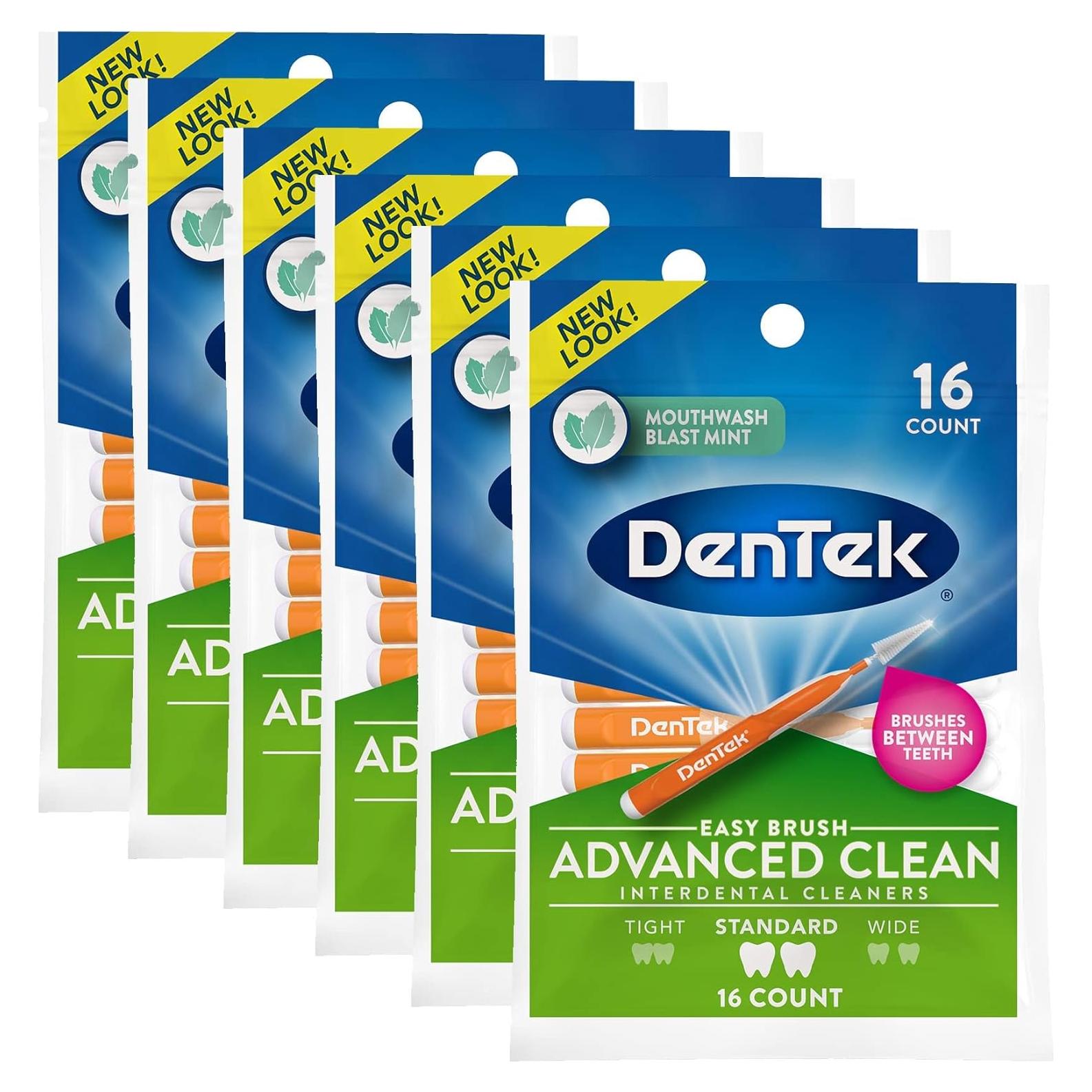 Cepillos Interdentales DenTek Easy Brush Estándar 16 Unidades