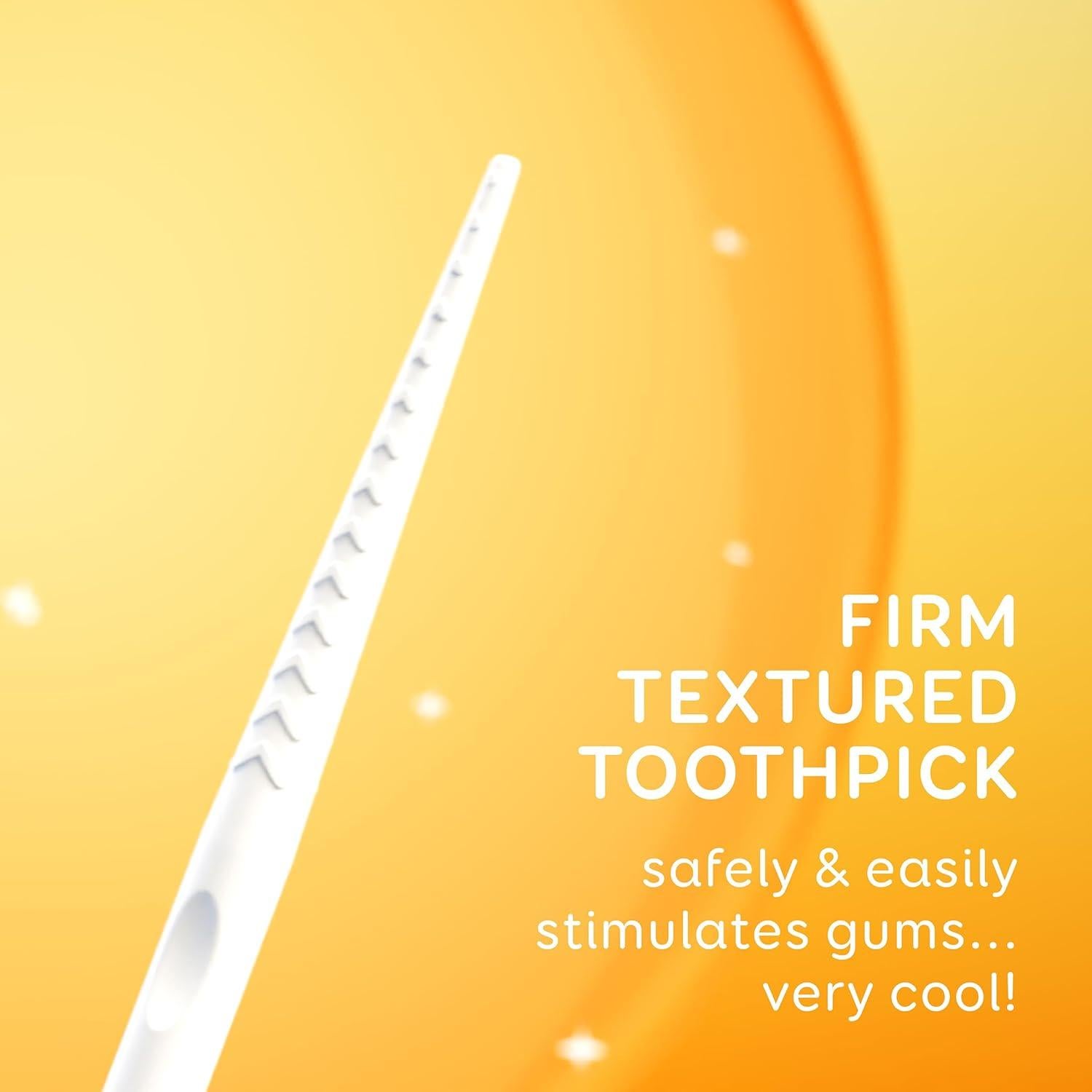 Palillos Dentales Suaves Grin 90 Unidades Sabor Menta