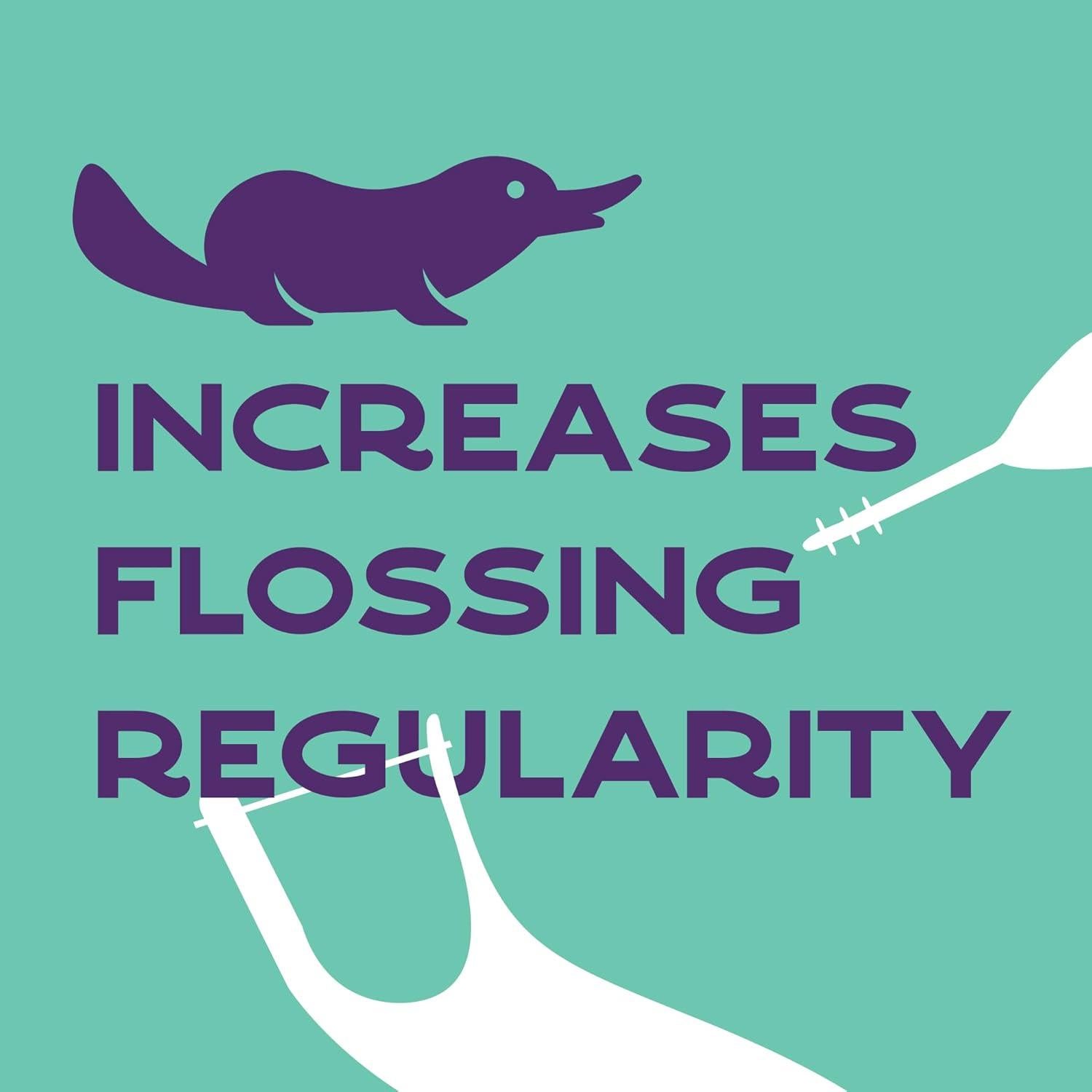 Flossers Ortodónticos Platypus para Brackets - 40 Unidades