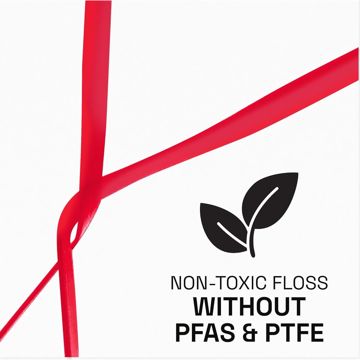 Hilo Dental Cerado REACH Canela 50.29m Paquete de 6