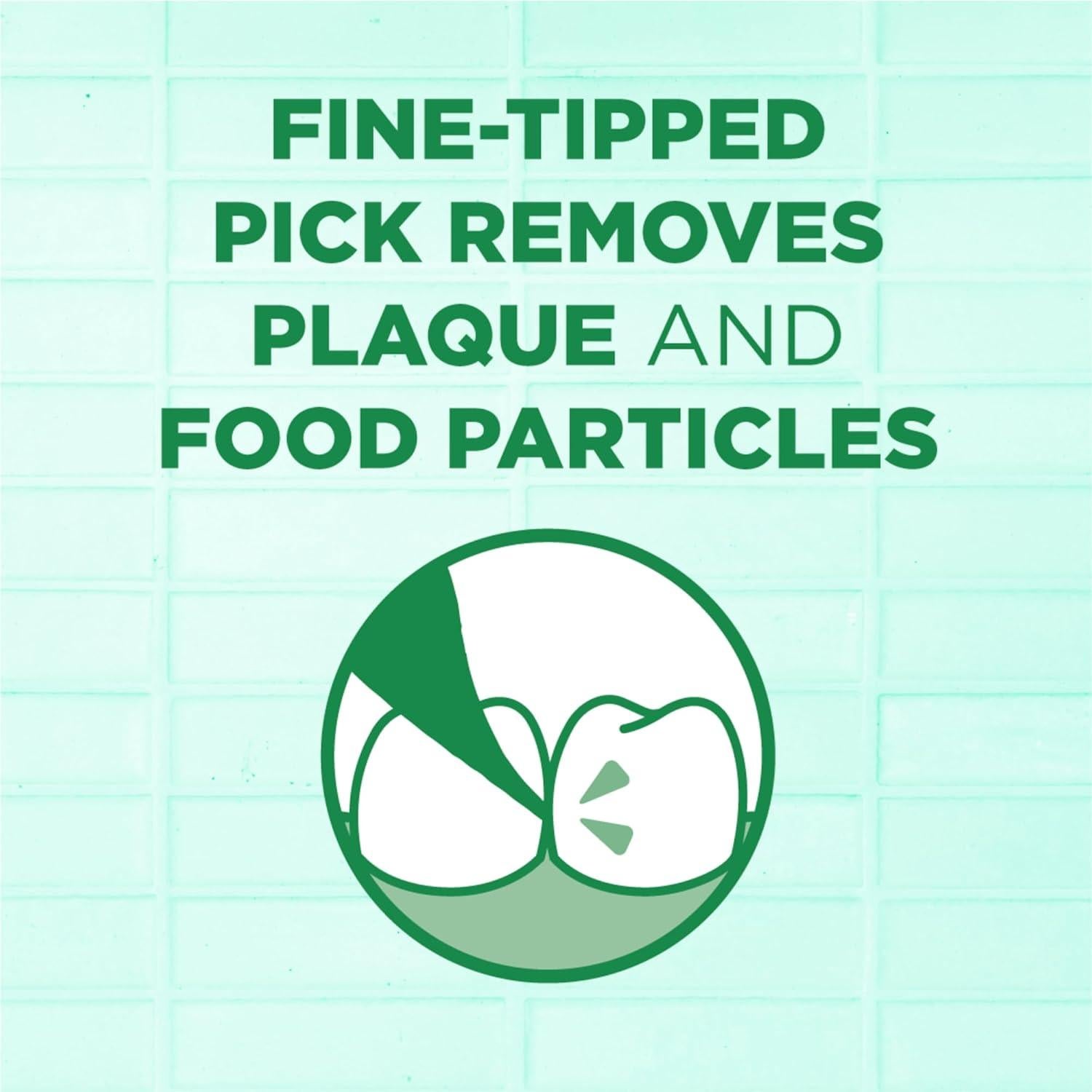 Palillos de Hilo Dental GUM Menta Torcidos 150 Unidades