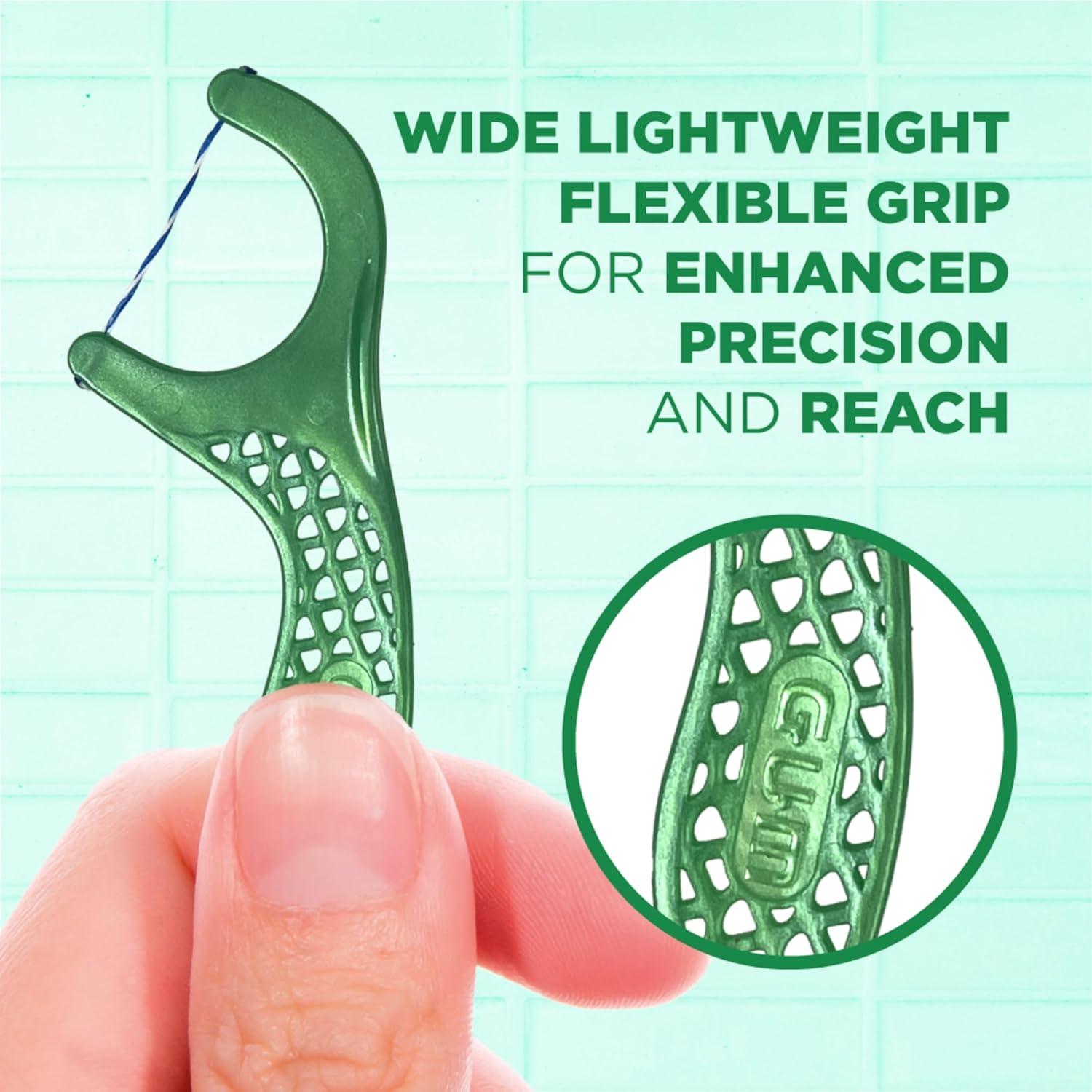 Palillos de Hilo Dental GUM Menta Torcidos 150 Unidades