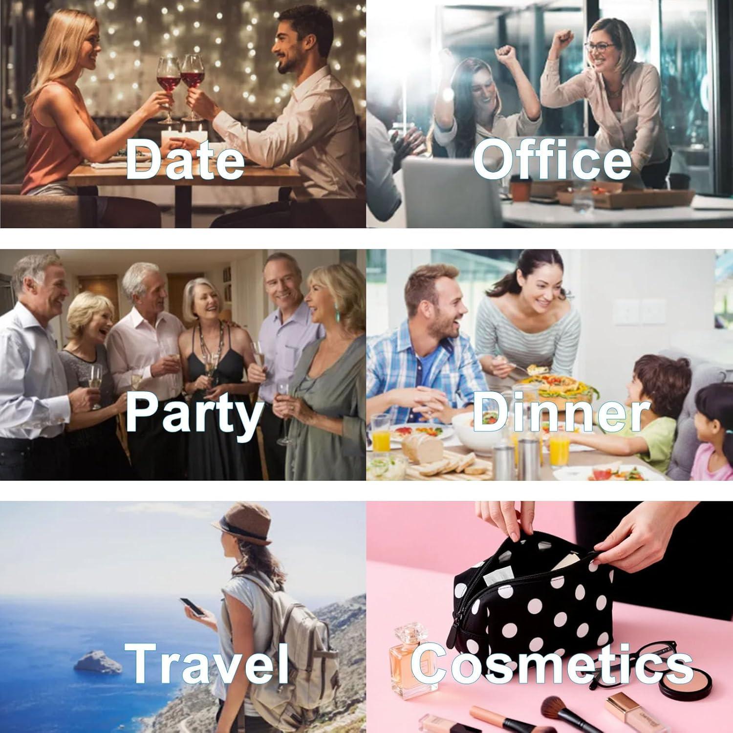 Palillos de Hilo Dental Envuelto Individualmente Meanhoo - 100 Unidades