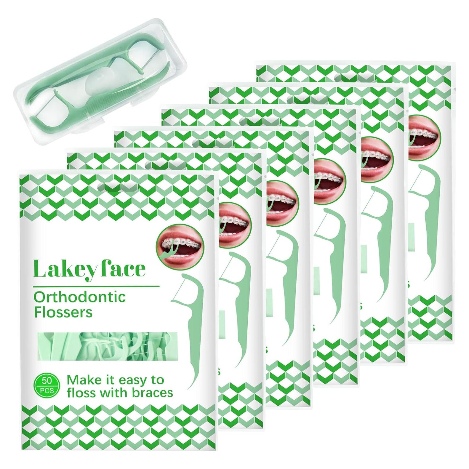 Hilos Dentales Ortodónticos Lakeyface 300 Cuentas para Brackets