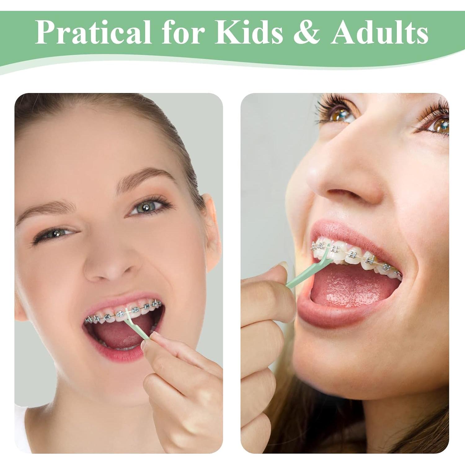 Hilos Dentales Ortodónticos Lakeyface 300 Cuentas para Brackets