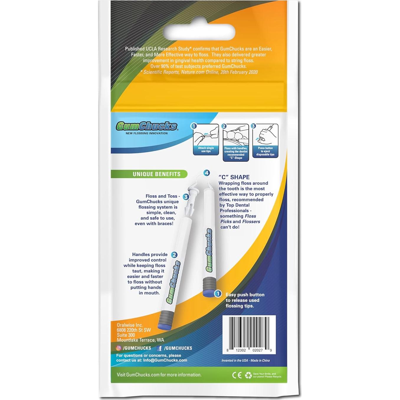 Hilo Dental Ortodóntico Oralwise - 30 Puntas para Frenos