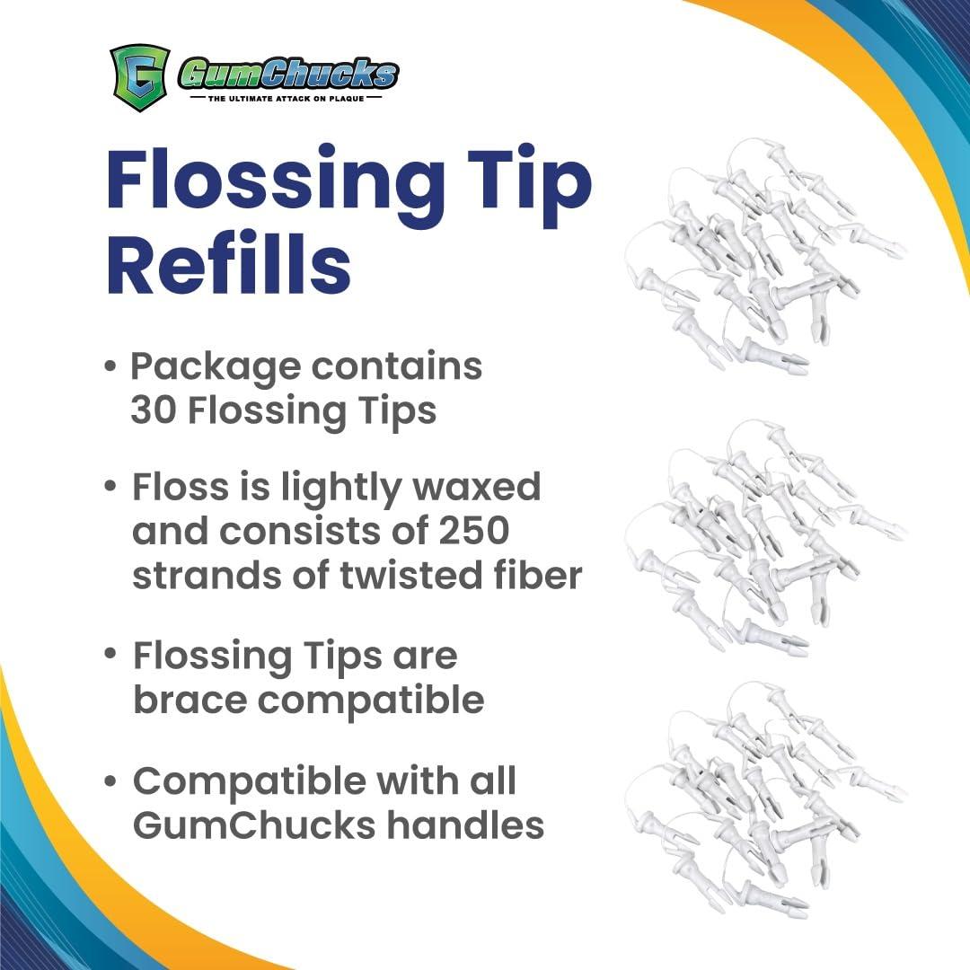 Hilo Dental Ortodóntico Oralwise - 30 Puntas para Frenos