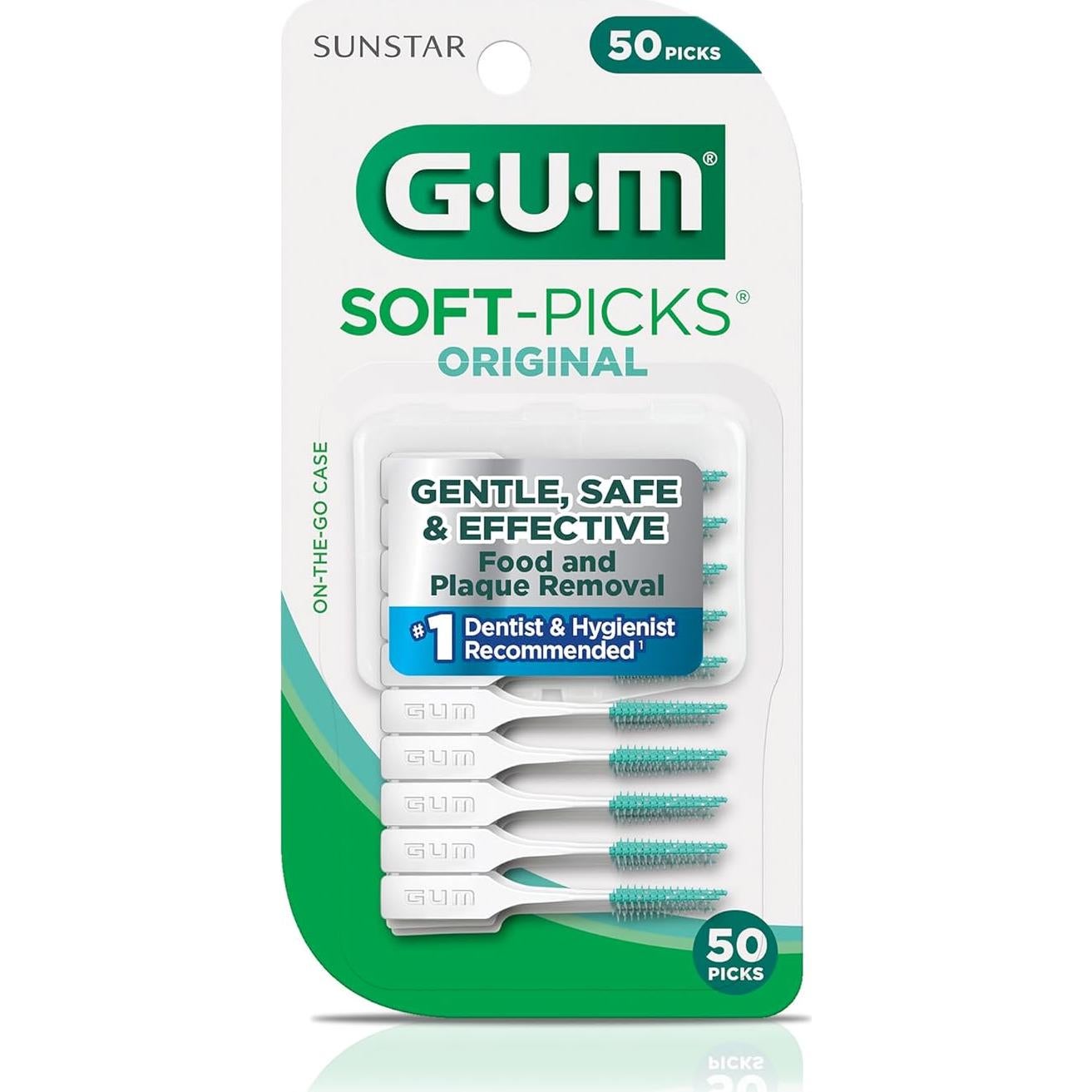 Palillos Dentales GUM Soft Picks Original 50 Unidades