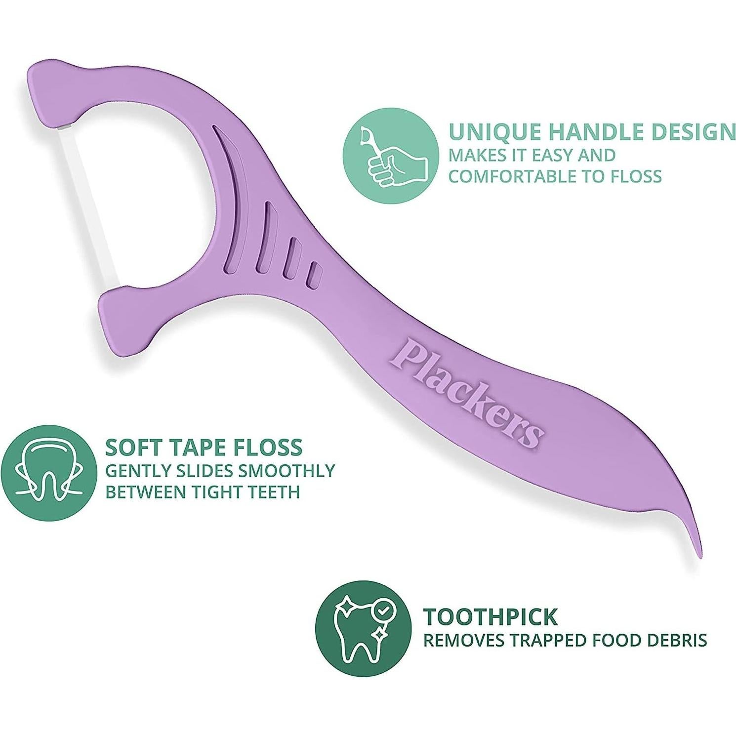 Hilos Dentales Plackers Gentleslide 90 Unidades Paquete de 2