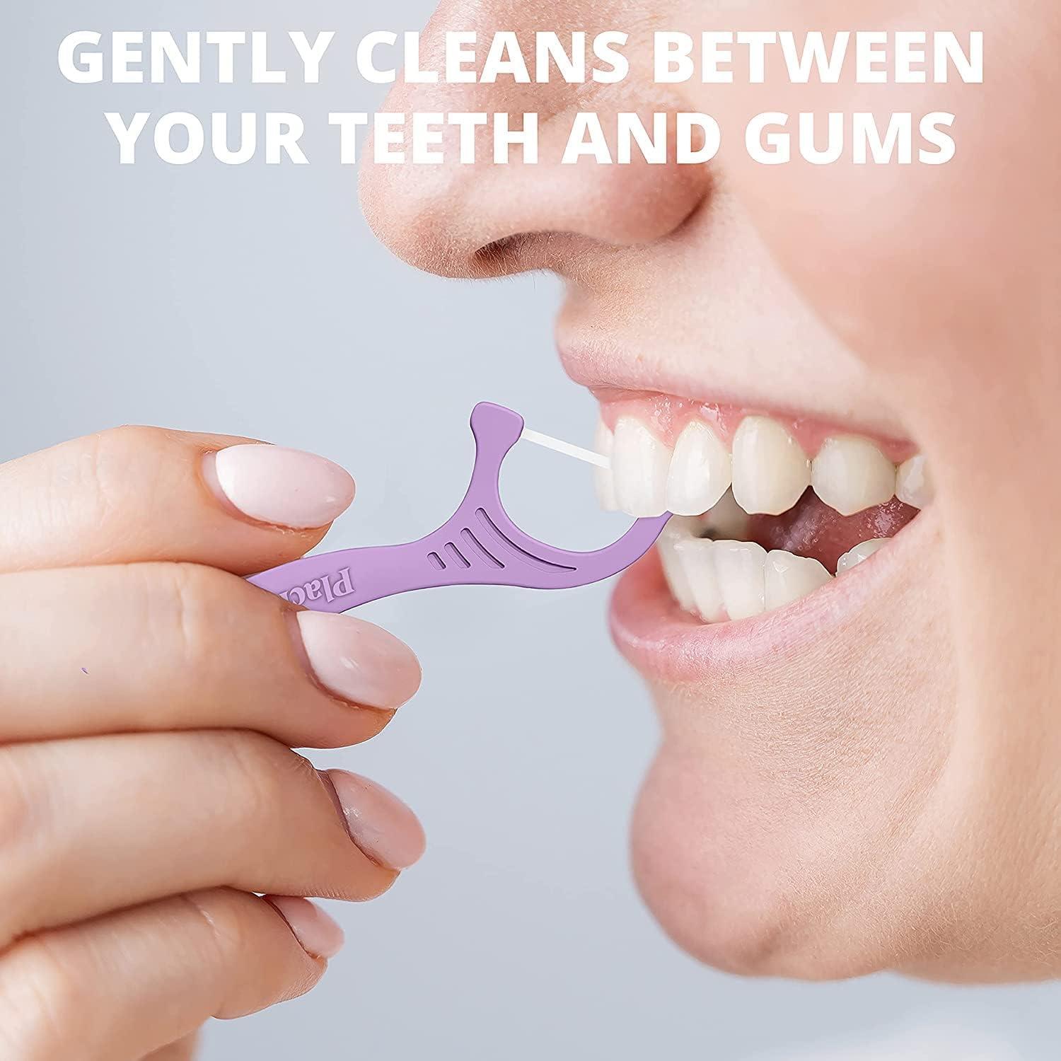 Hilos Dentales Plackers Gentleslide 90 Unidades Paquete de 2