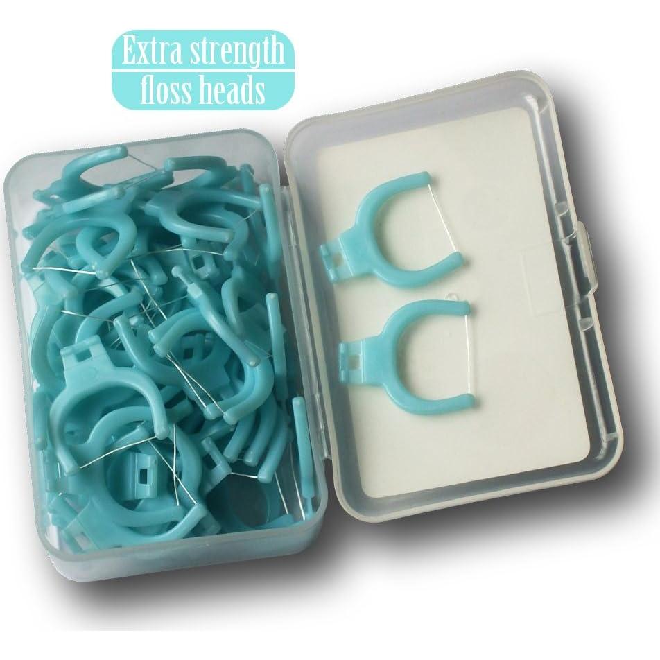 Kit Limpiadores Dentales T.Smile con 1 Mango y 100 Recargas