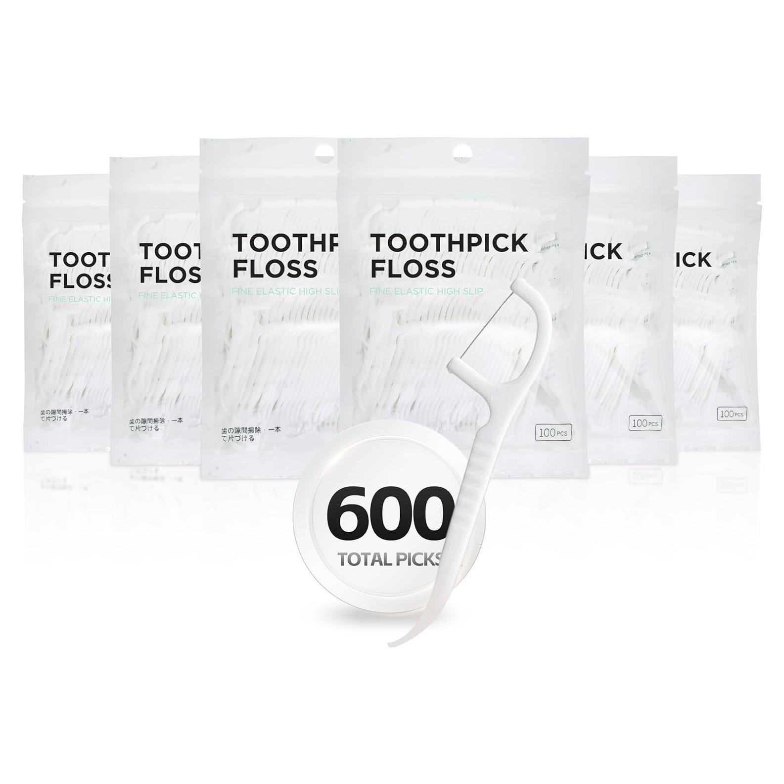 600 Palillos Dentales Profesionales TUFFLOSS - Cuidado Dental