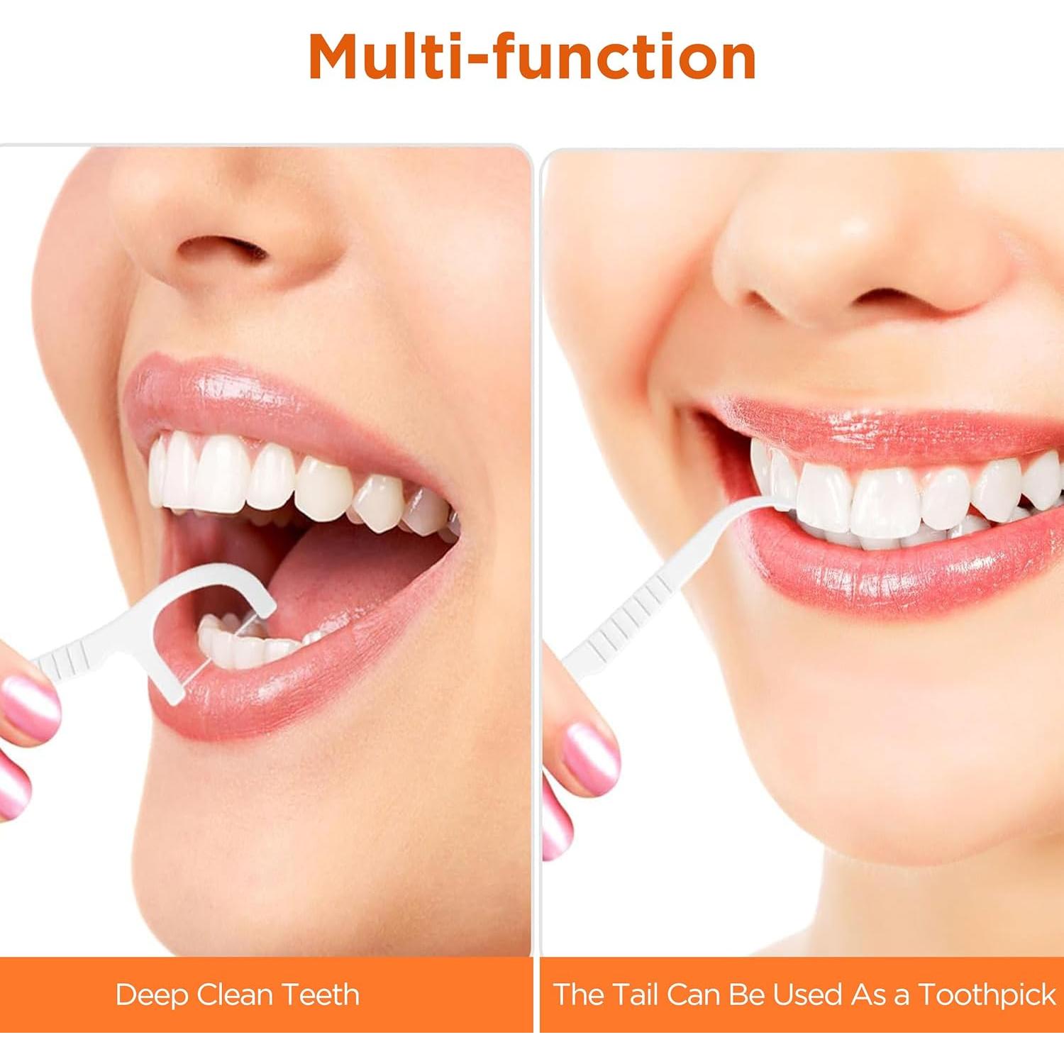 600 Palillos Dentales Profesionales TUFFLOSS - Cuidado Dental