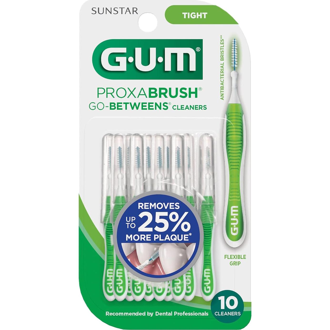Limpiadores Interdentales GUM Proxabrush 872H - 10 Unidades