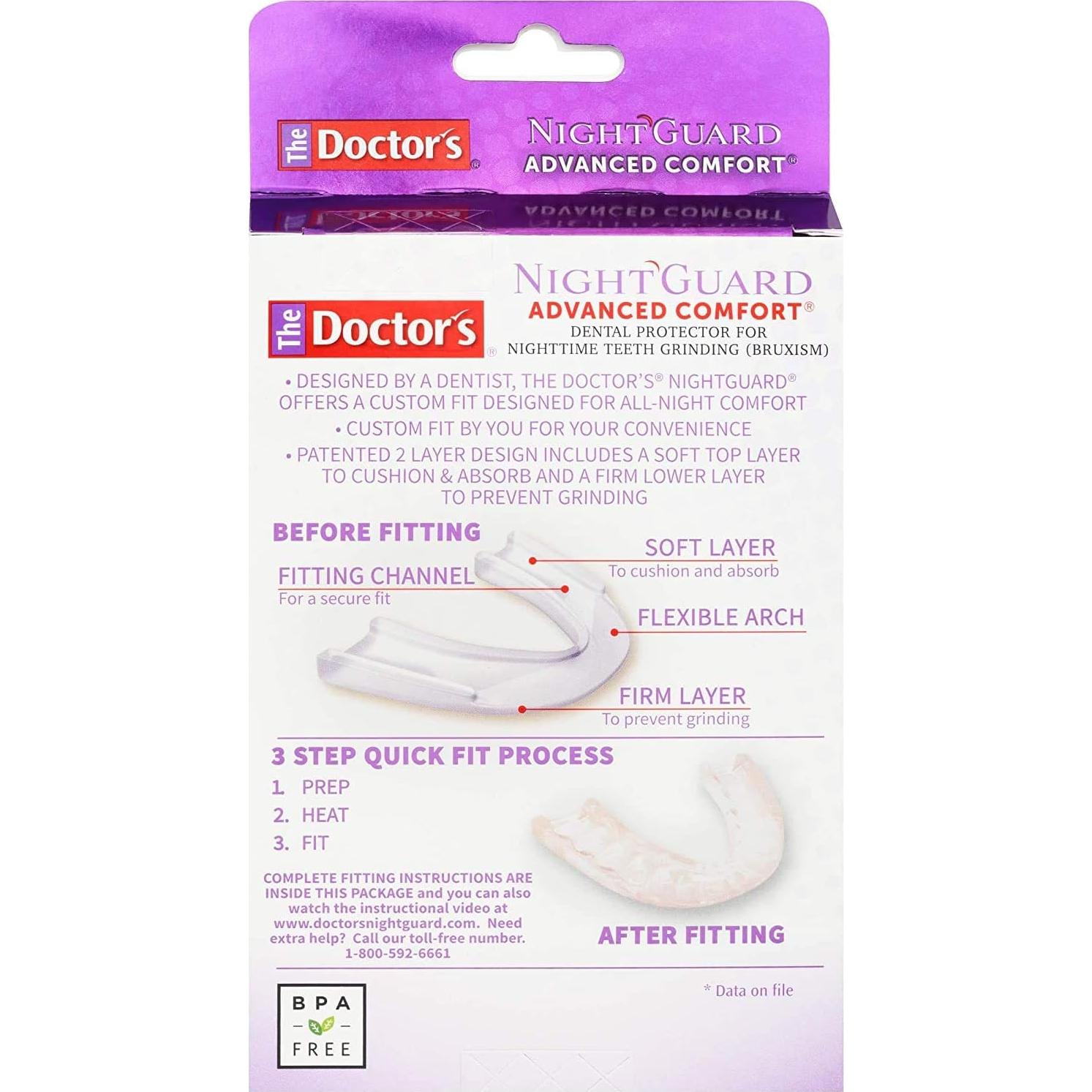 Protector Dental Nocturno El Doctor para Bruxismo - 1 Unidad