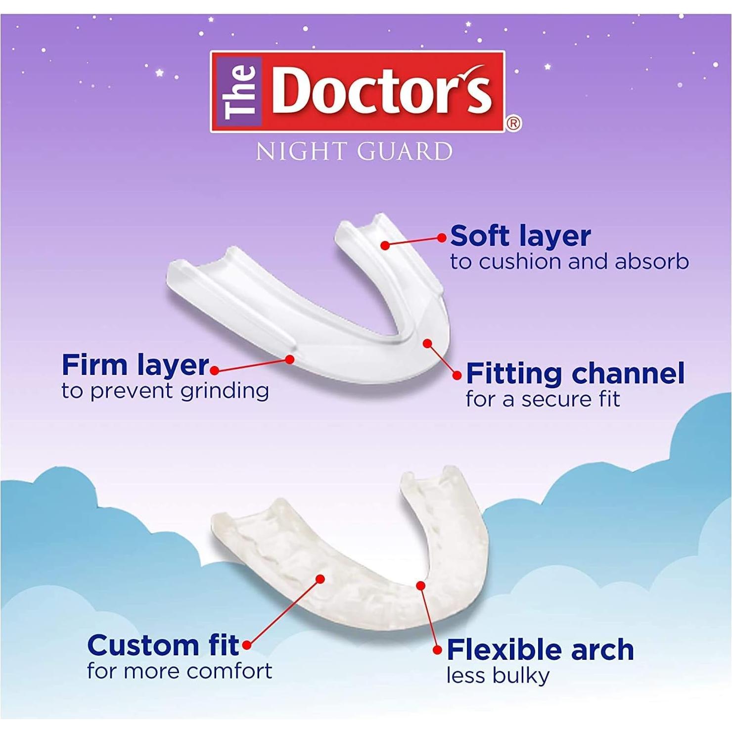 Protector Dental Nocturno El Doctor para Bruxismo - 1 Unidad