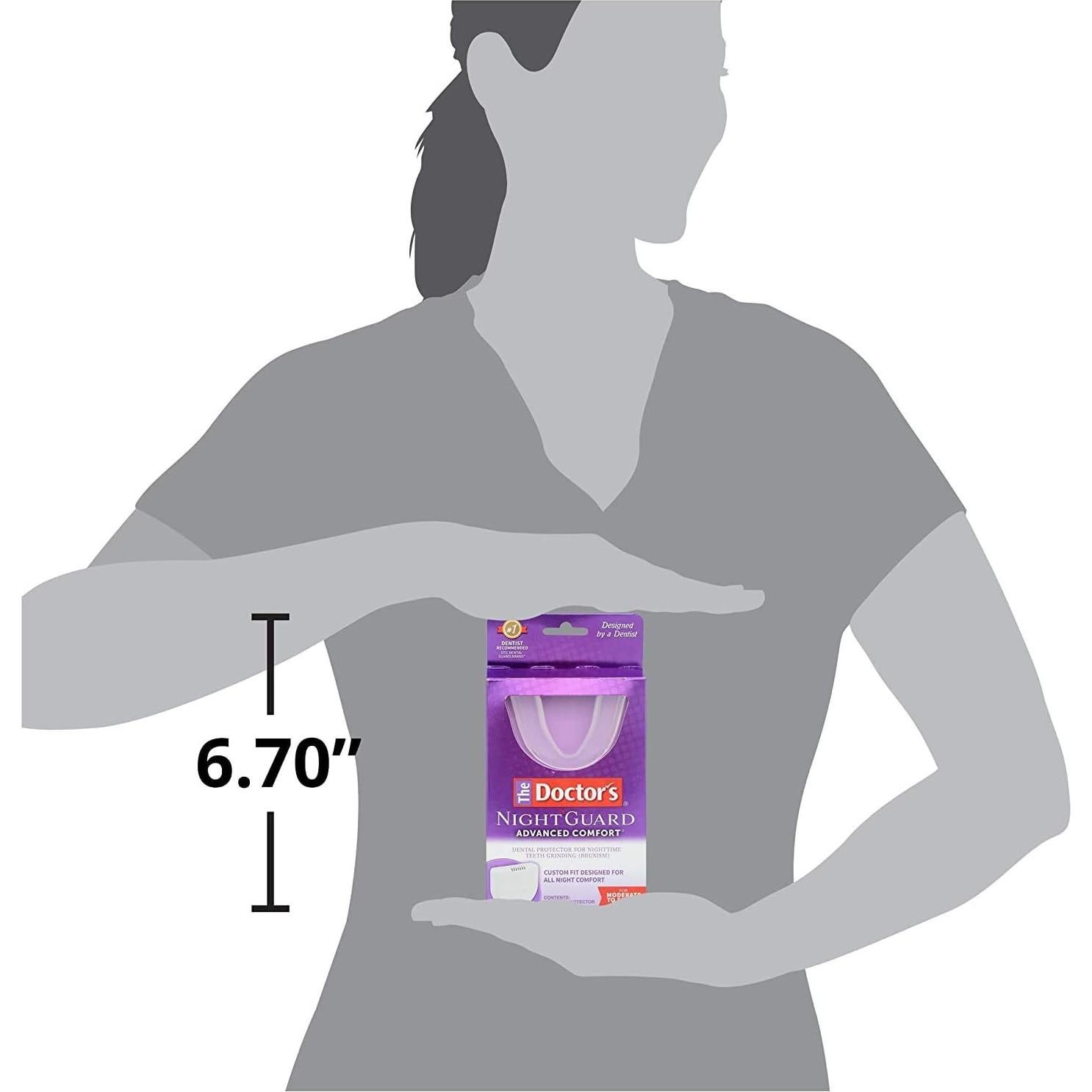 Protector Dental Nocturno El Doctor para Bruxismo - 1 Unidad