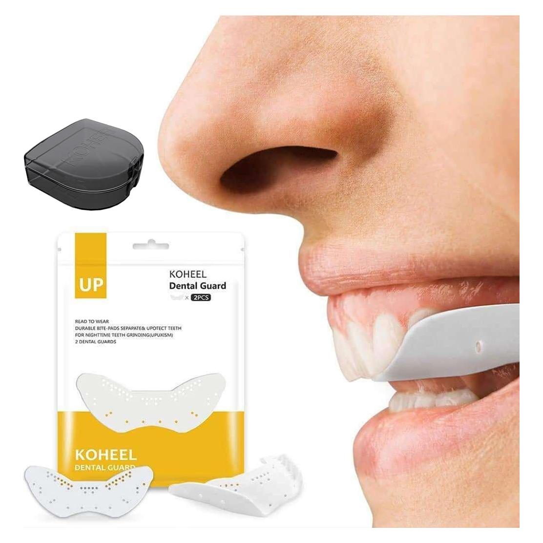 Protector Bucal KOHEEL Ultra Ligero para Bruxismo - 2 Unidades
