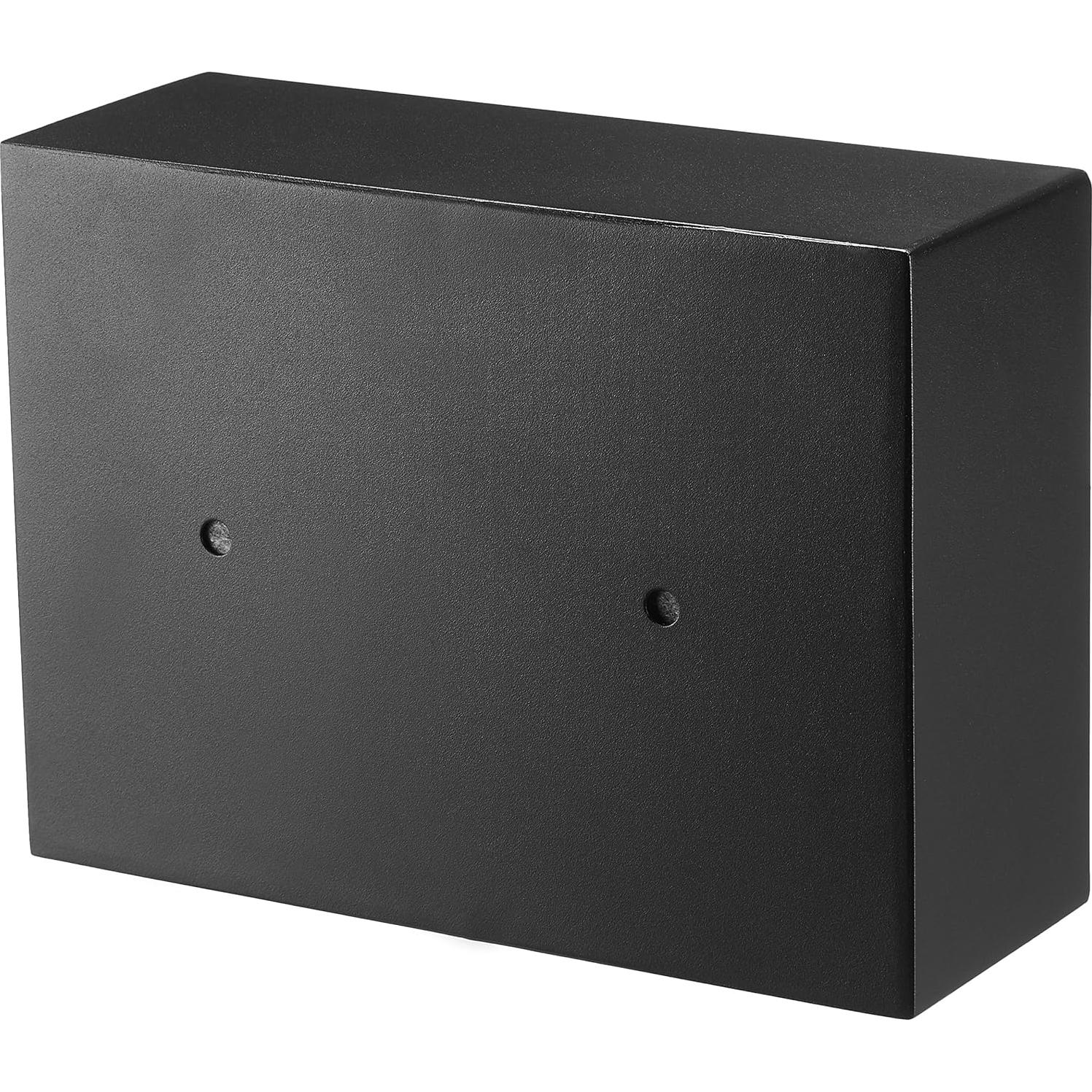 Caja Fuerte Electrónica Amazon Basics 30x22x11 cm Negra