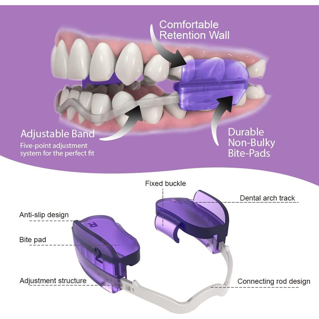 Protector Bucal KOHEEL BM para Bruxismo Ajustable - 3 Unidades