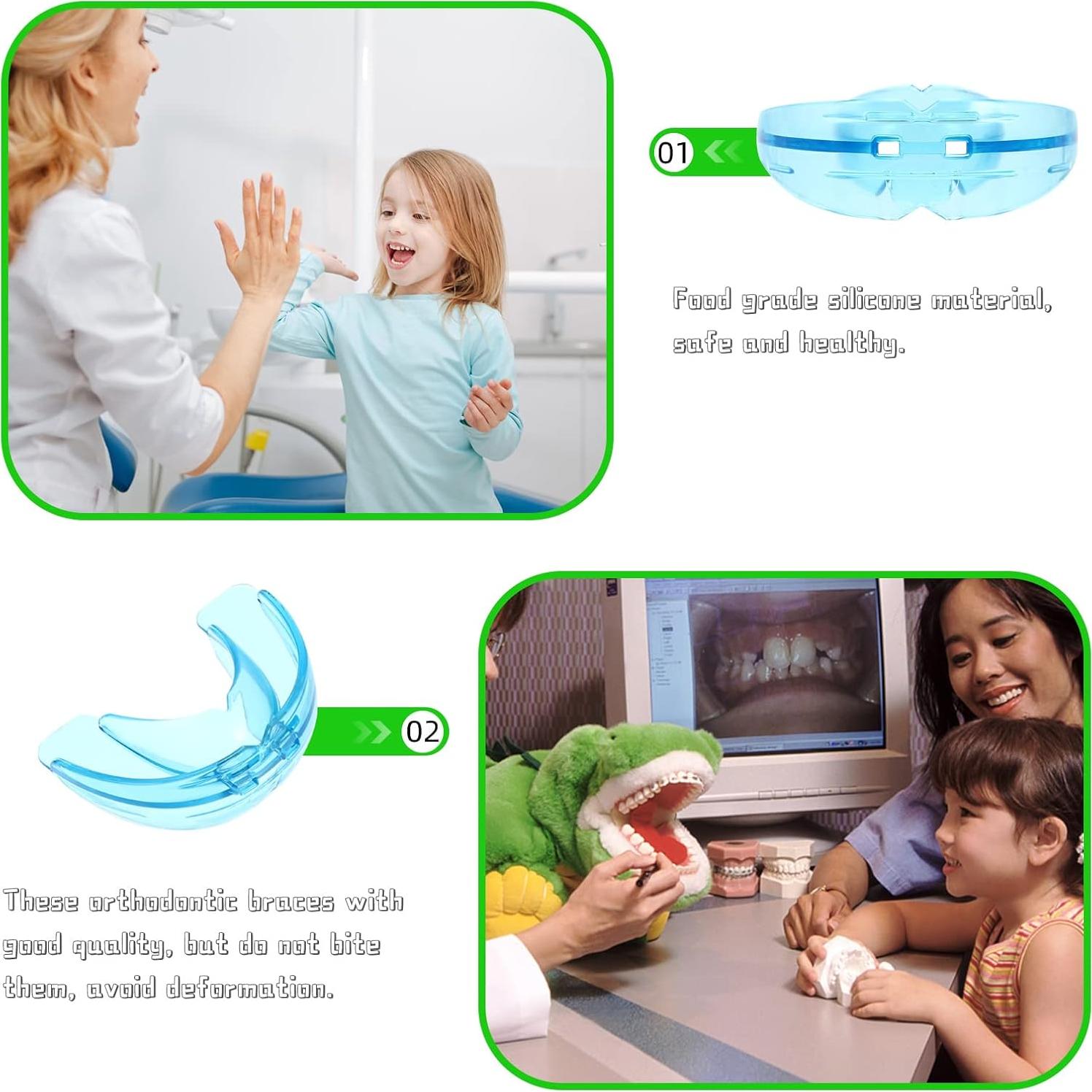 Protector Bucal Anti Bruxismo MILISTEN Silicona 6x4cm