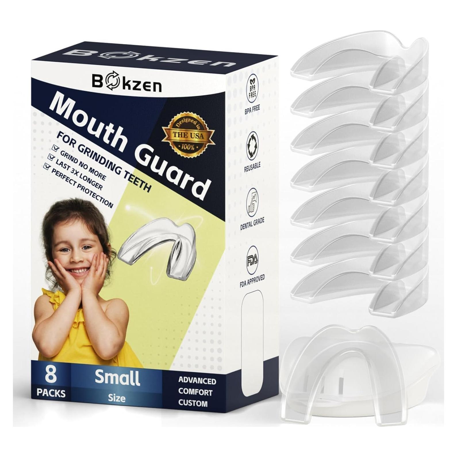 Protector Bucal para Niños BOKZEN - 8 Piezas Moldeables