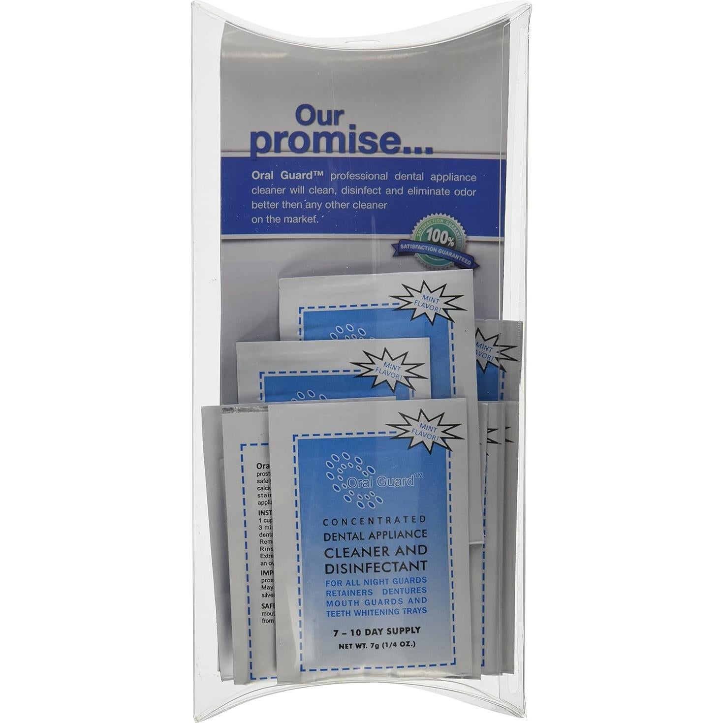 Limpiador y Desinfectante Oral Guard para Aparatos Dentales 3 Meses