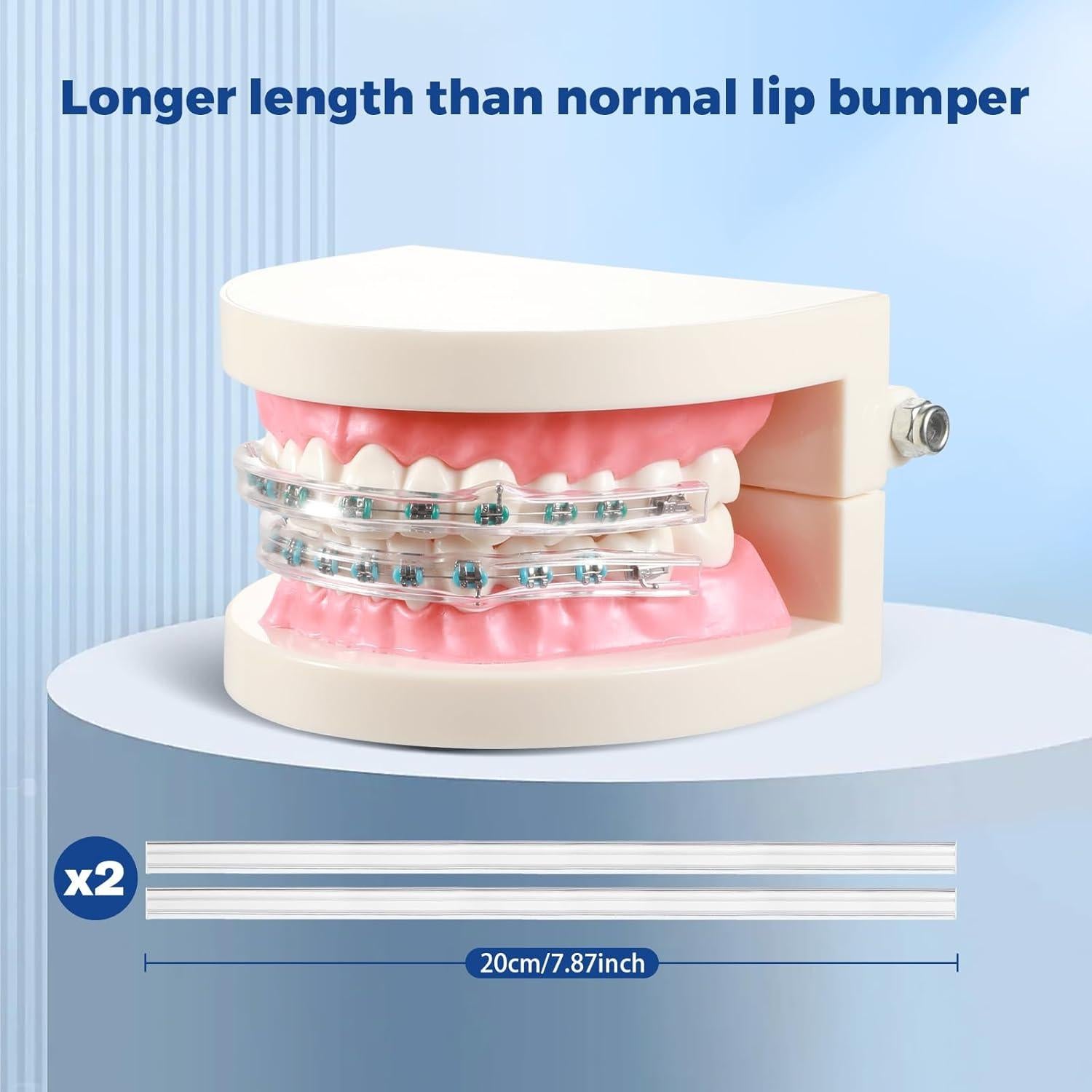 Bumper Labial Ortodóntico B Rush Comfort - Protector Bucal para Frenos