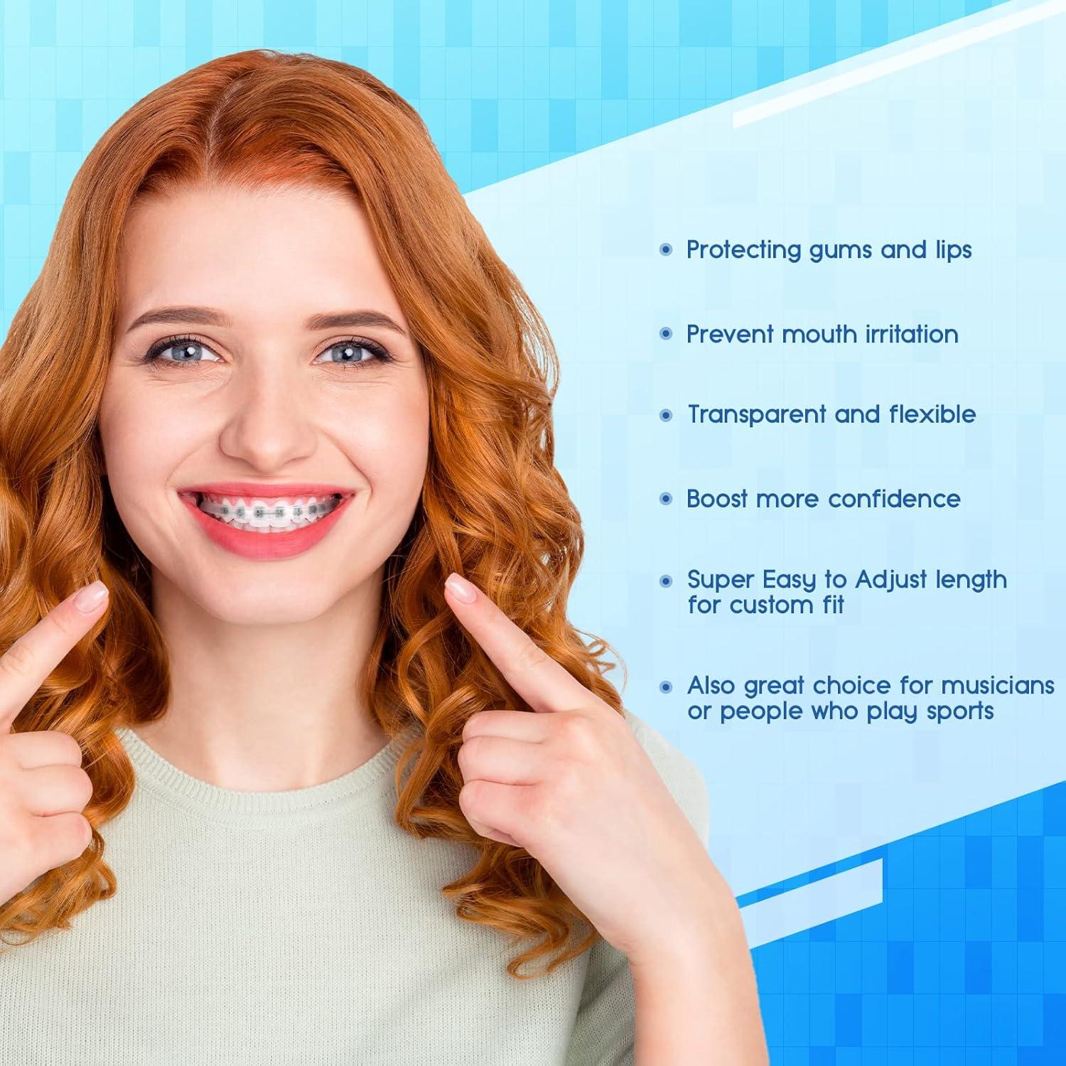 Protector Bucal Ortodóntico Obrush - Cubierta Labial para Frenos