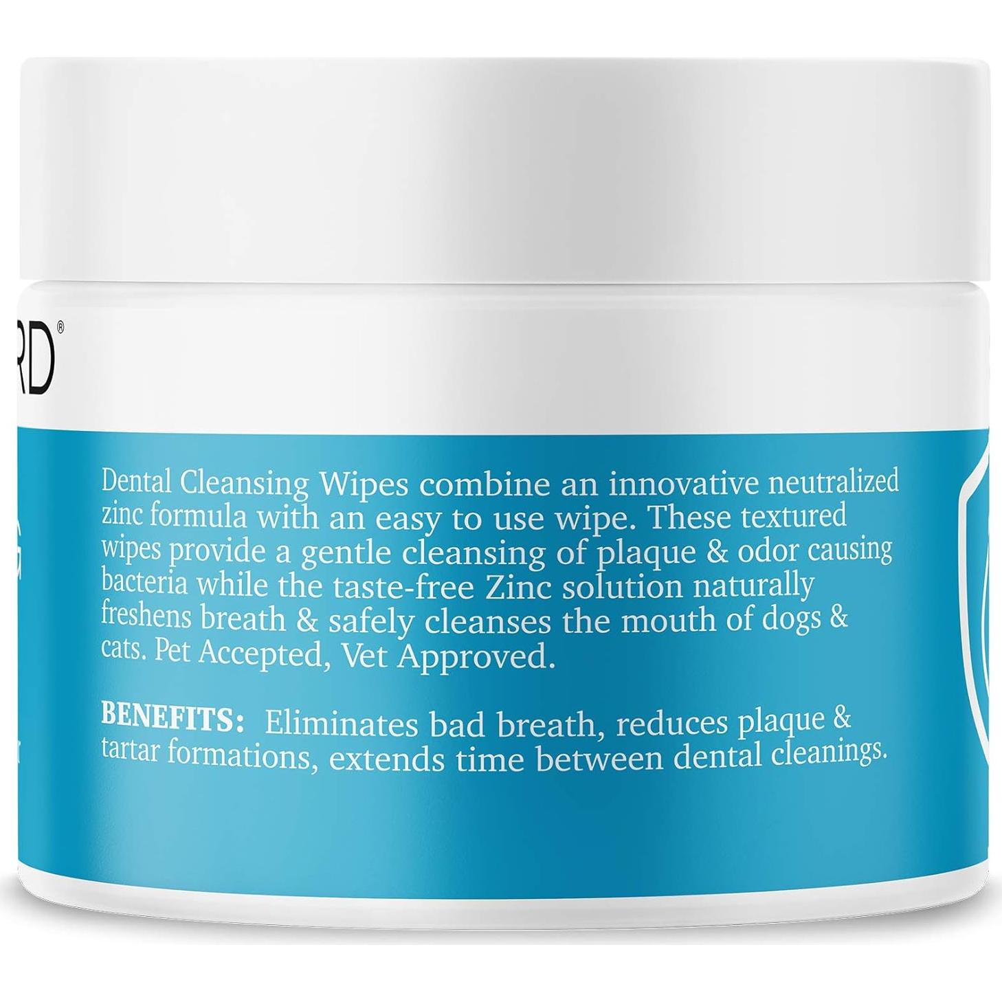 Toallitas de Limpieza Dental MAXI/GUARD para Mascotas 100 Unidades