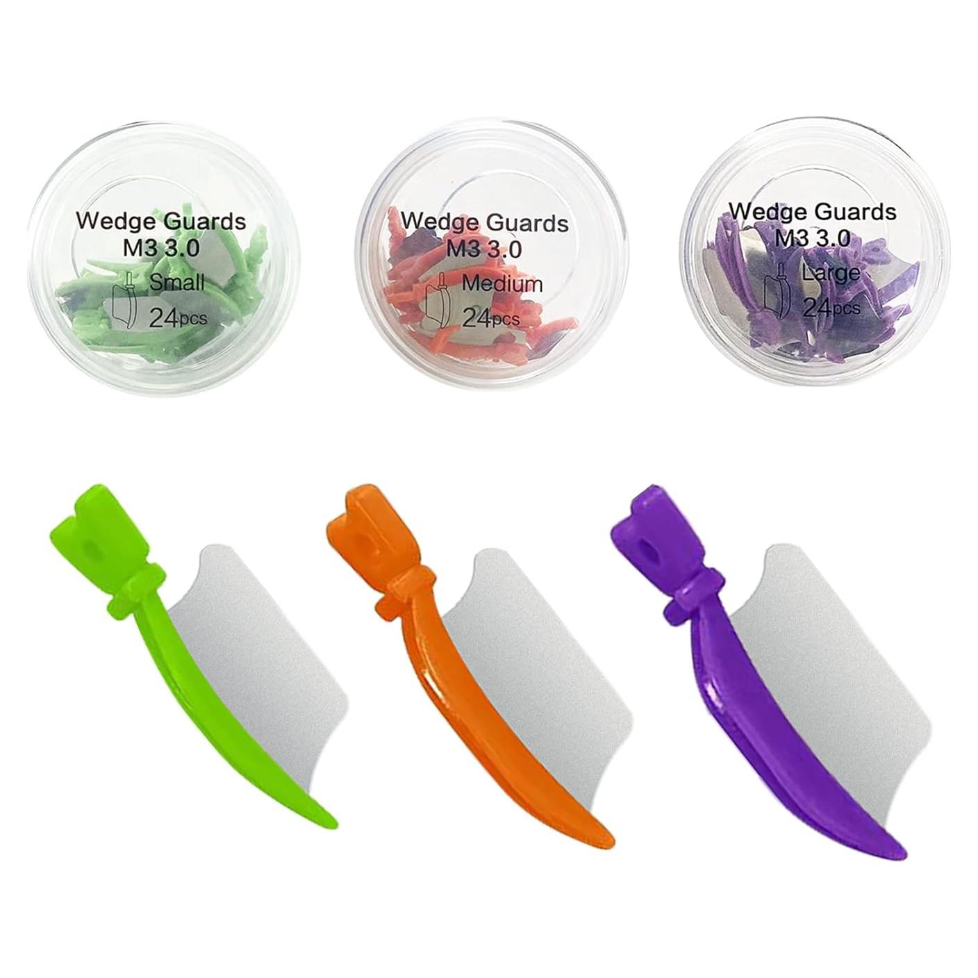 Cuchillos de Cuña Dental Windplusya 72PCS - Protección Interproximal