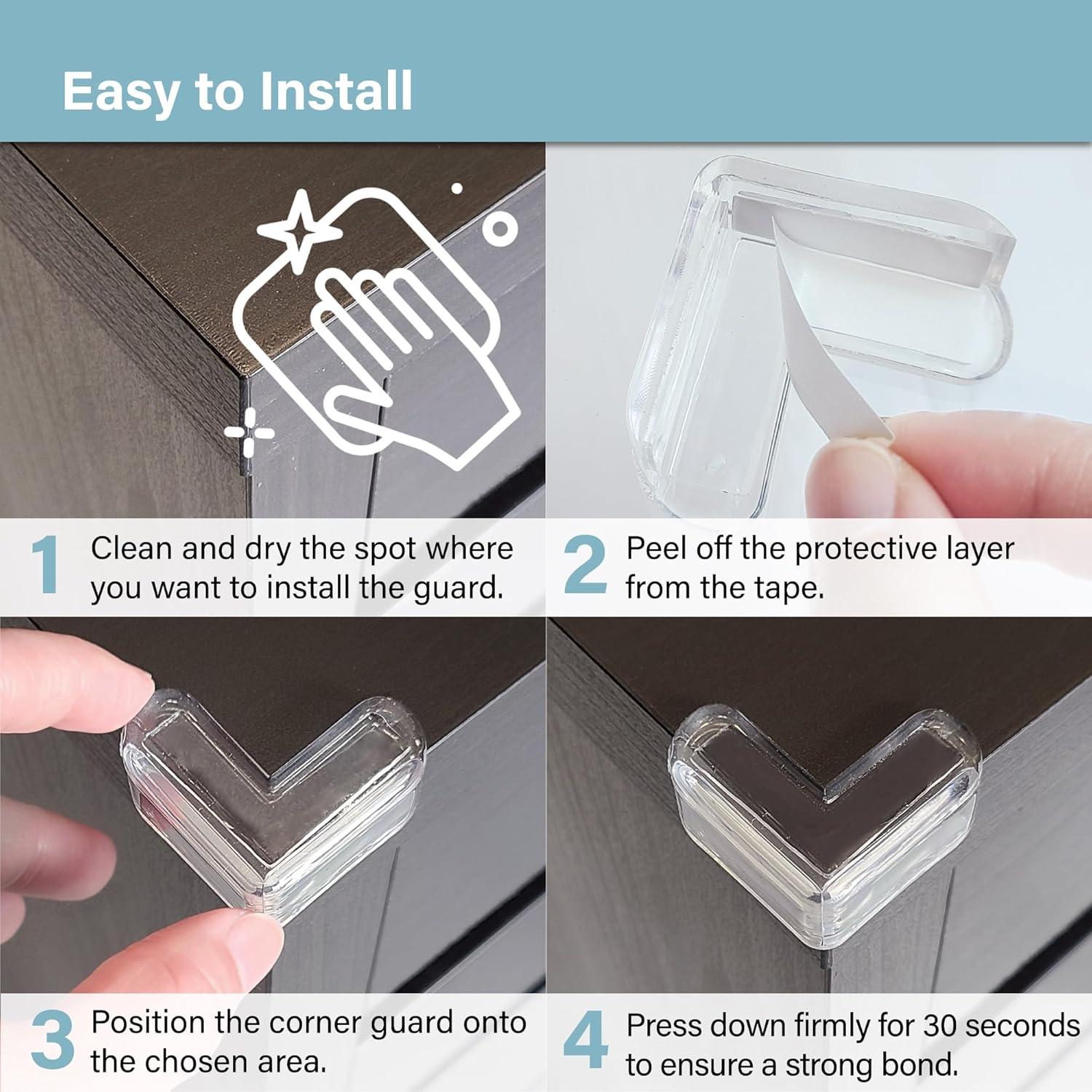 Protectores de Esquinas L Corazón de Tafiti, Paquete de 12