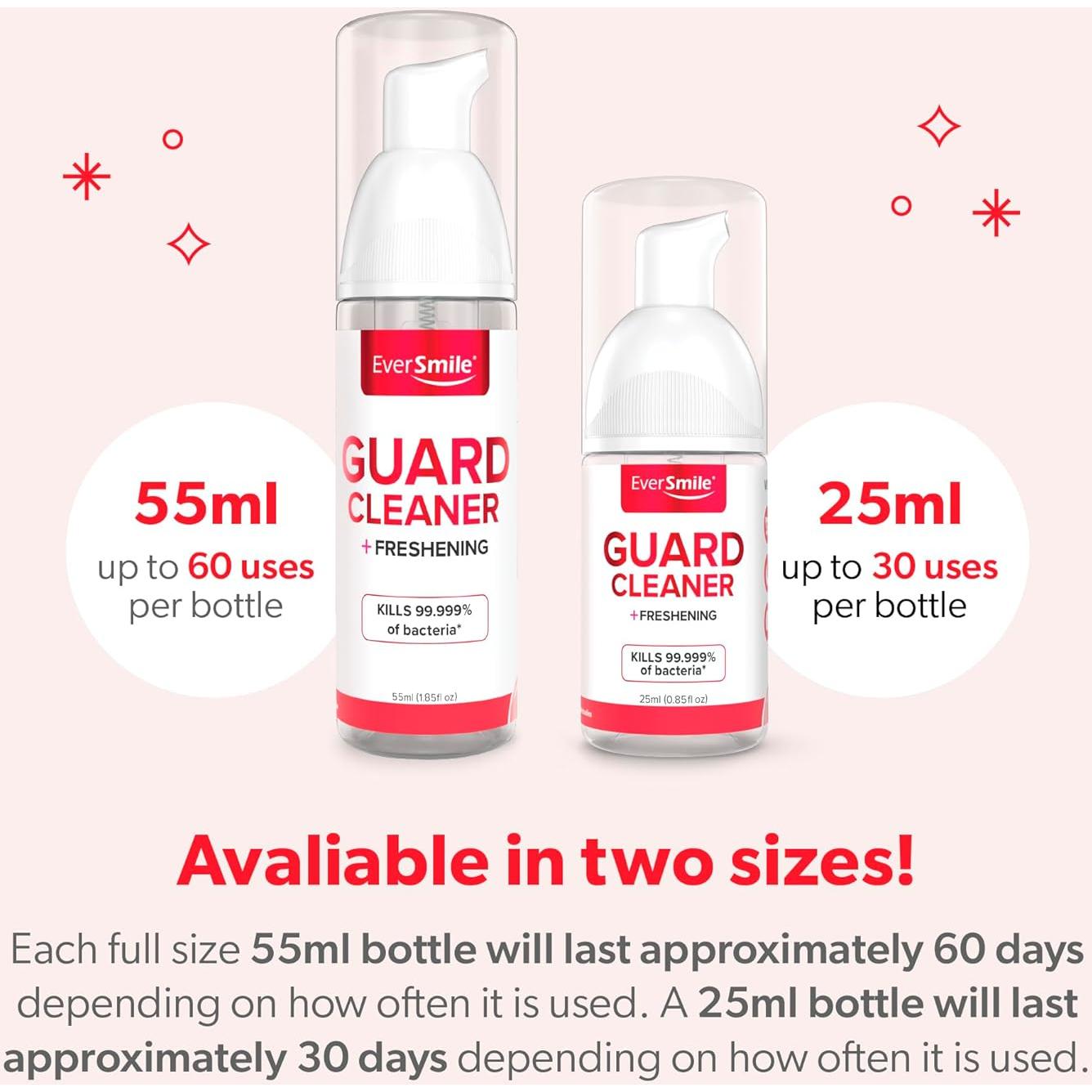 Limpiador de Protectores Bucales EverSmile Menta 55ml - Antibacteriano