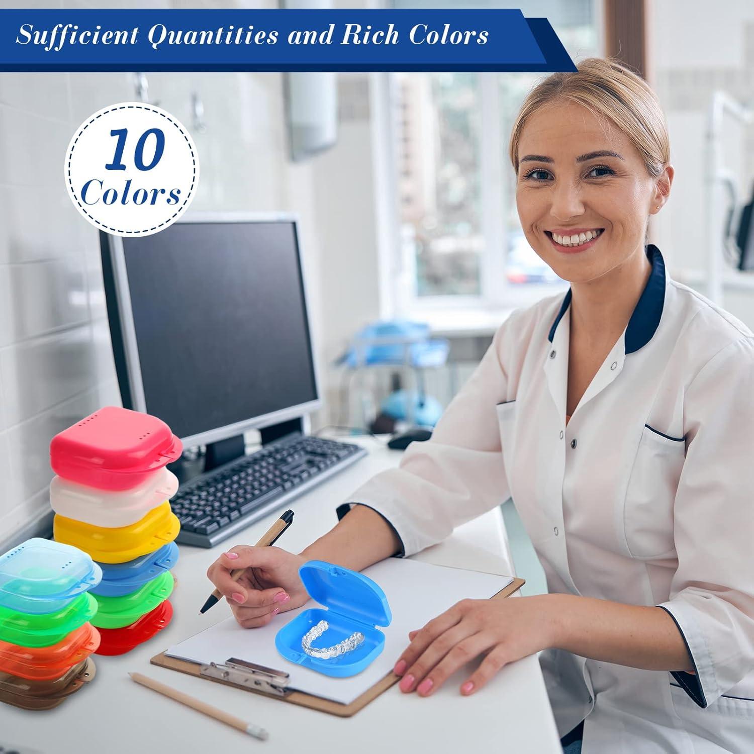 Estuche para Retenedores Tanlade 40 Pcs Multicolor 82x76x28mm