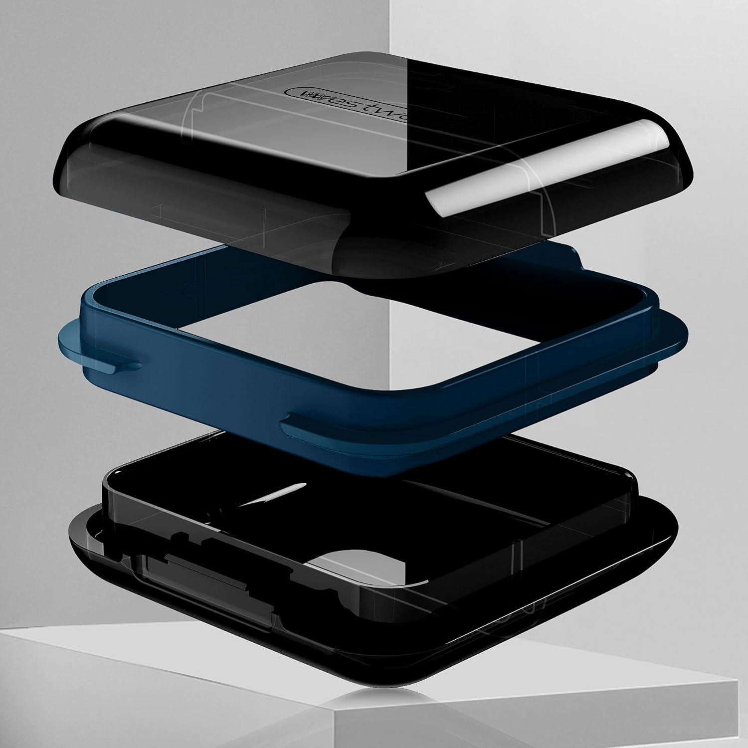 Estuche para Retenedor Ortodóntico Whoobell - Silicona, 4 Compartimentos