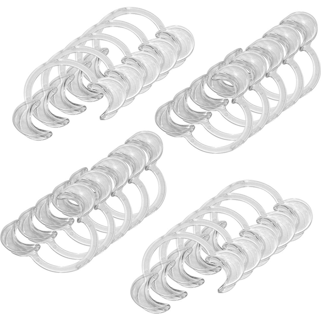 Retractor Bucal EZGO 20 Piezas Tamaño L para Blanqueamiento Dental