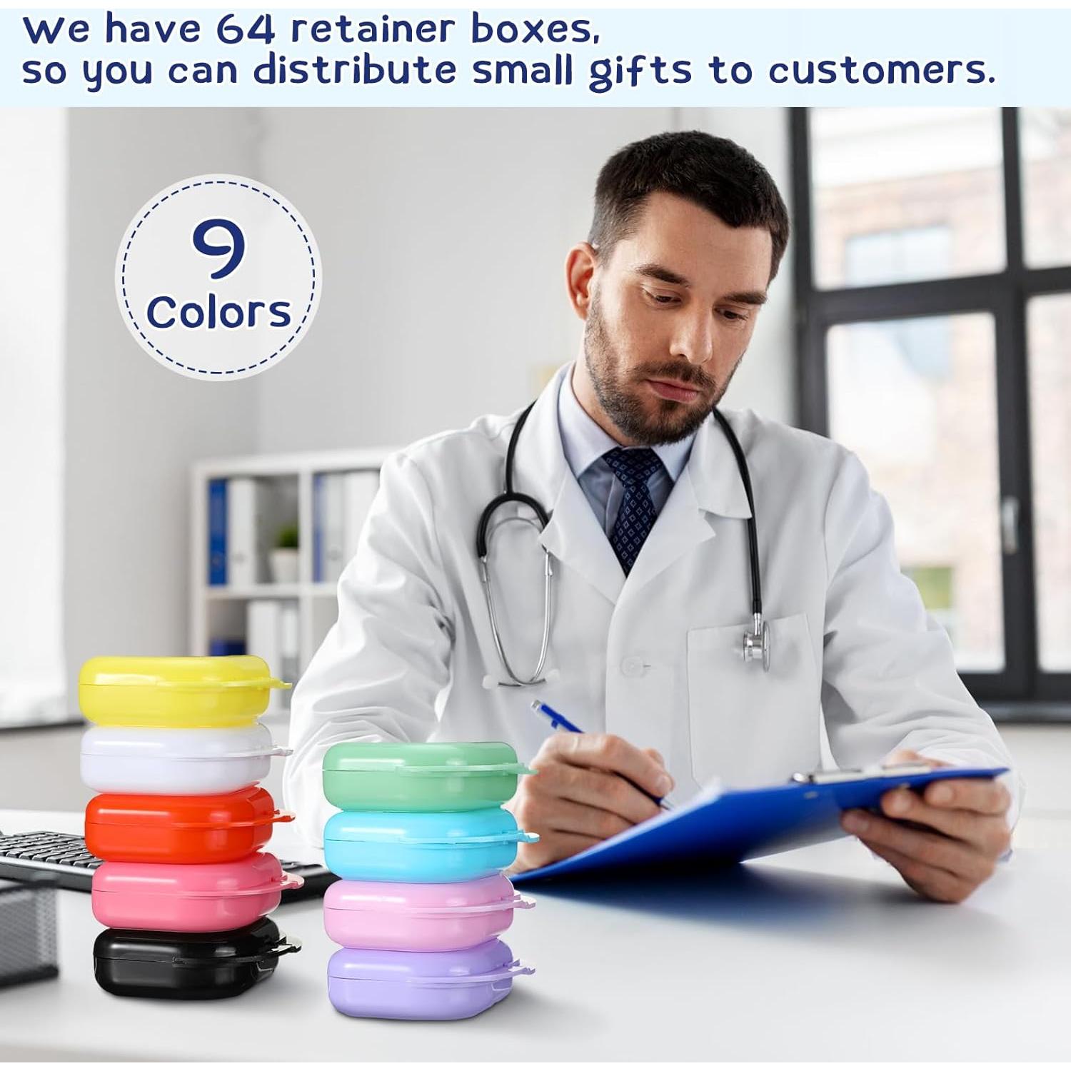 Estuche para Retenedores Nuenen 64 Piezas Multicolor 7.7 cm