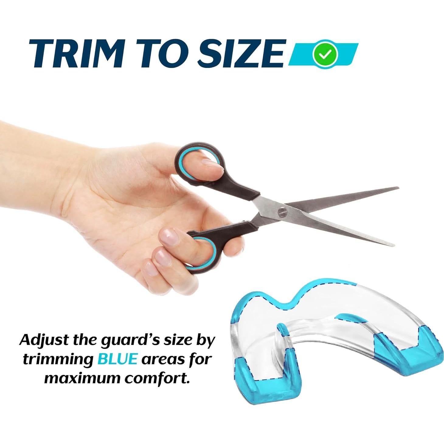 Protector Bucal GrindGuard 8 Piezas para Bruxismo y TMJ