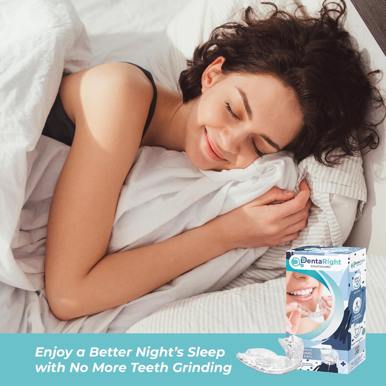 Protector Bucal DentaRight para Bruxismo - 6 Piezas Moldeables