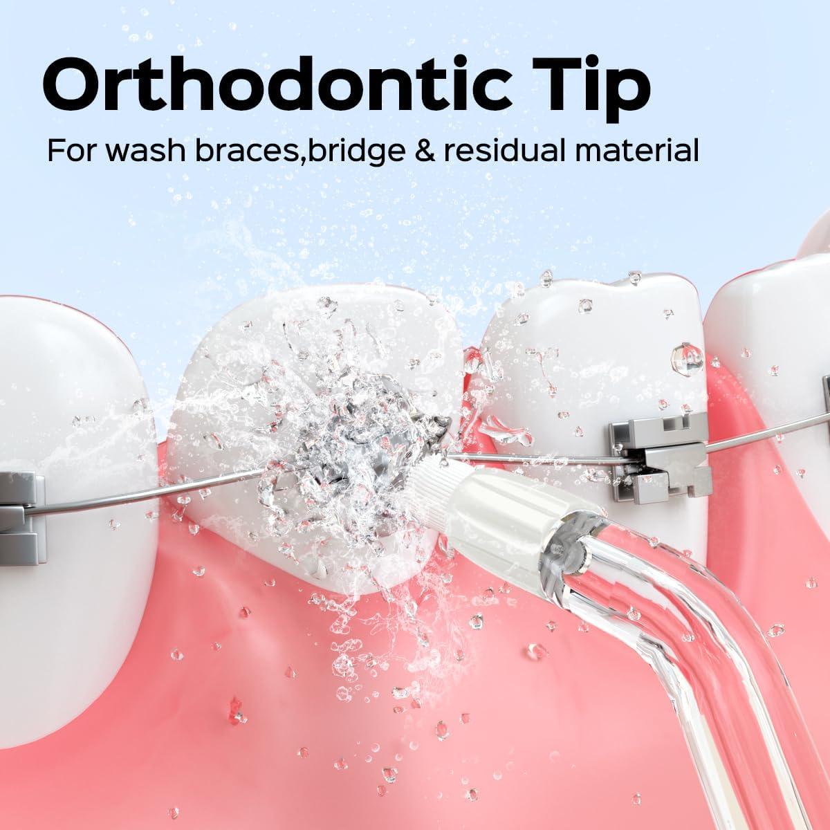 Cabezas de Repuesto COSLUS para Irrigador Dental E1 - 7 Piezas