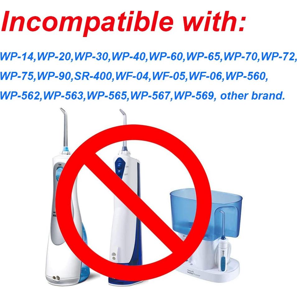 Cabezas de Cepillo RONSIT para Irrigador Waterpik - Juego de 2